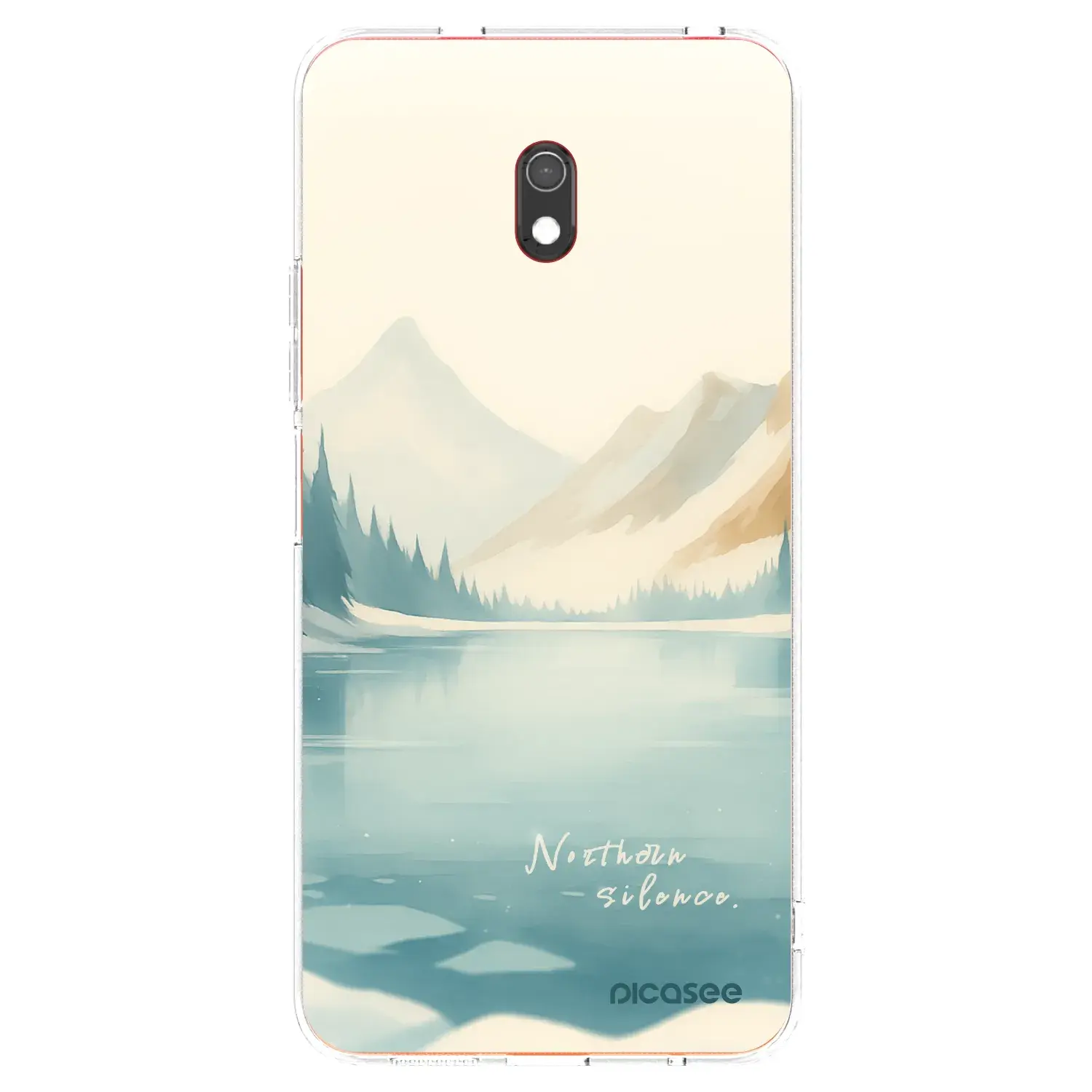 Silikonový průhledný obal pro Xiaomi Redmi 8A - NOTHERN SILENCE