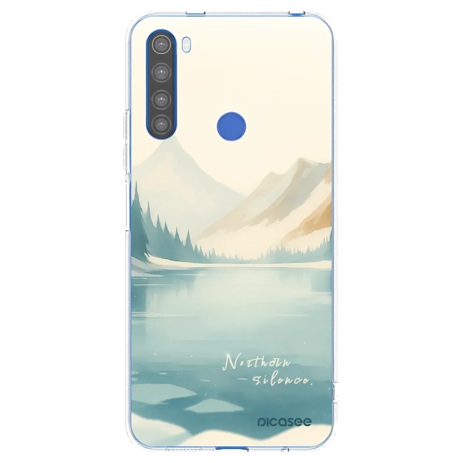 Silikonový průhledný obal pro Xiaomi Redmi Note 8T - NOTHERN SILENCE