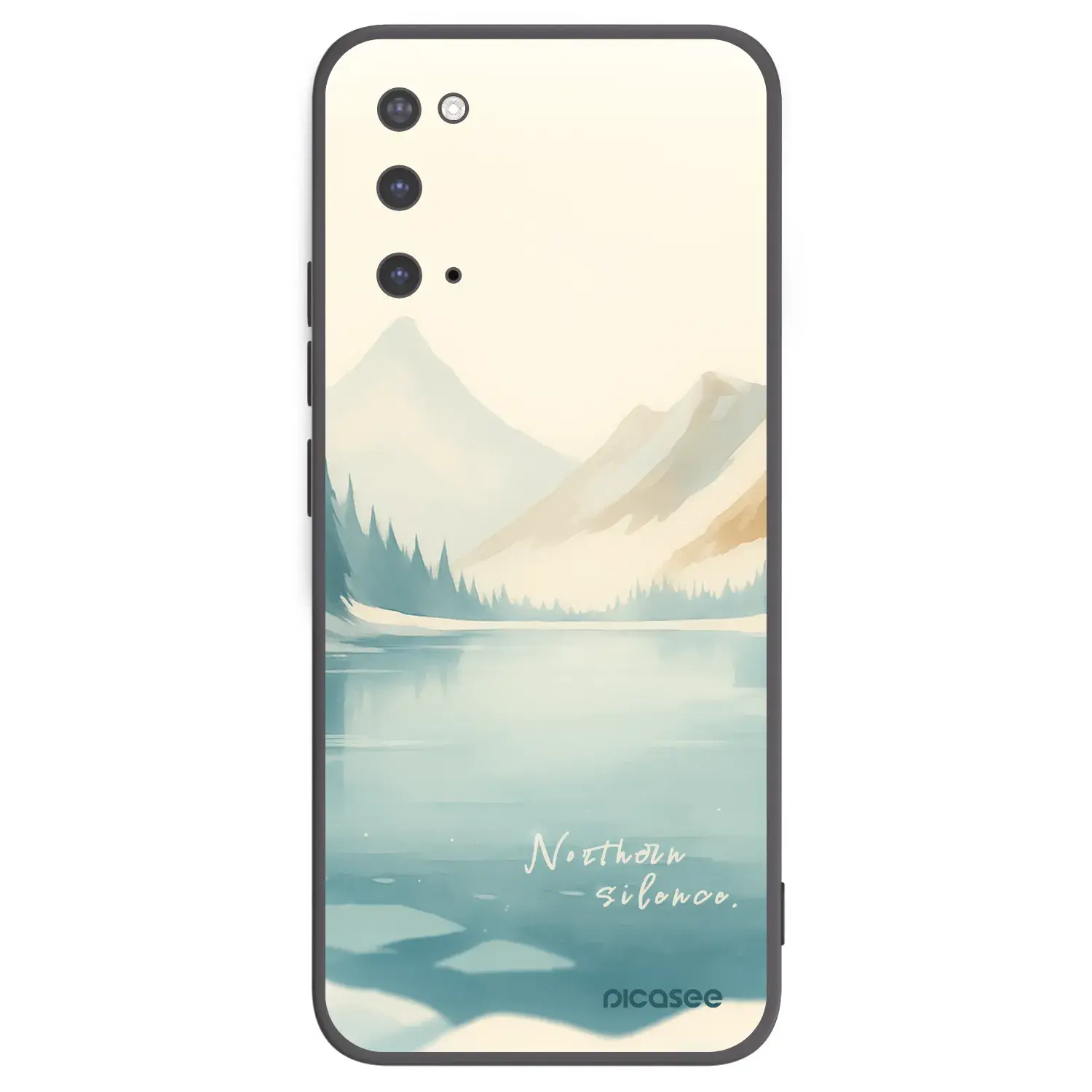 Silikonový černý obal pro Samsung Galaxy S20 G980F - NOTHERN SILENCE