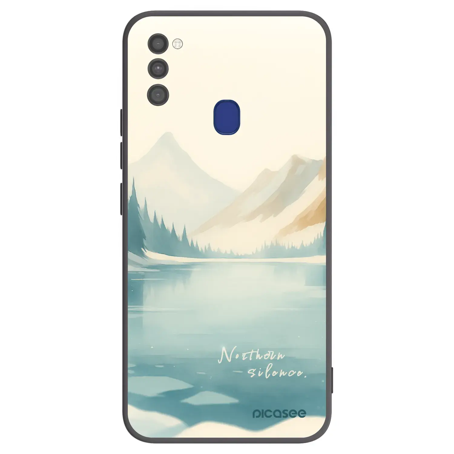 Silikonový černý obal pro Samsung Galaxy M21 M215F - NOTHERN SILENCE