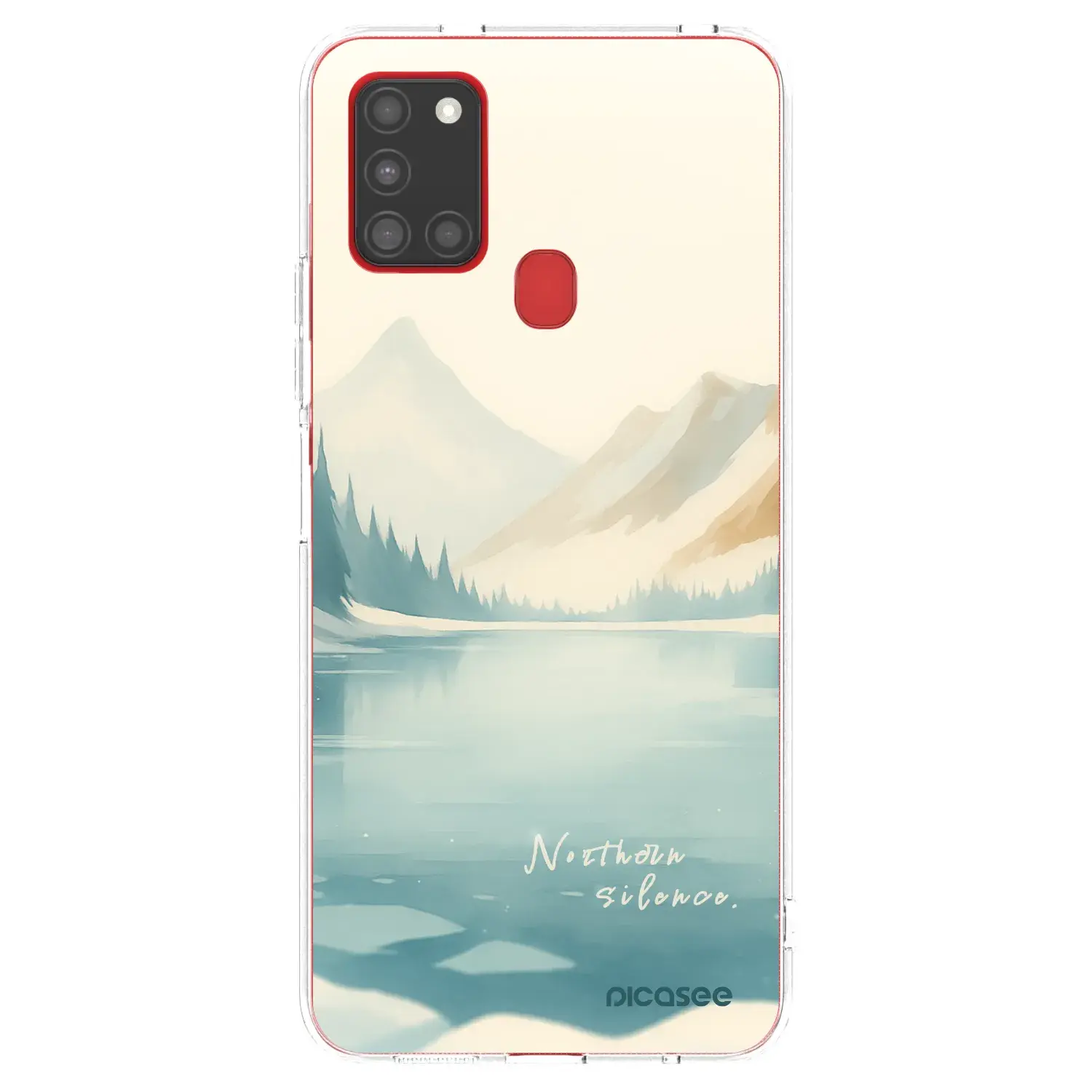 Silikonový průhledný obal pro Samsung Galaxy A21s - NOTHERN SILENCE
