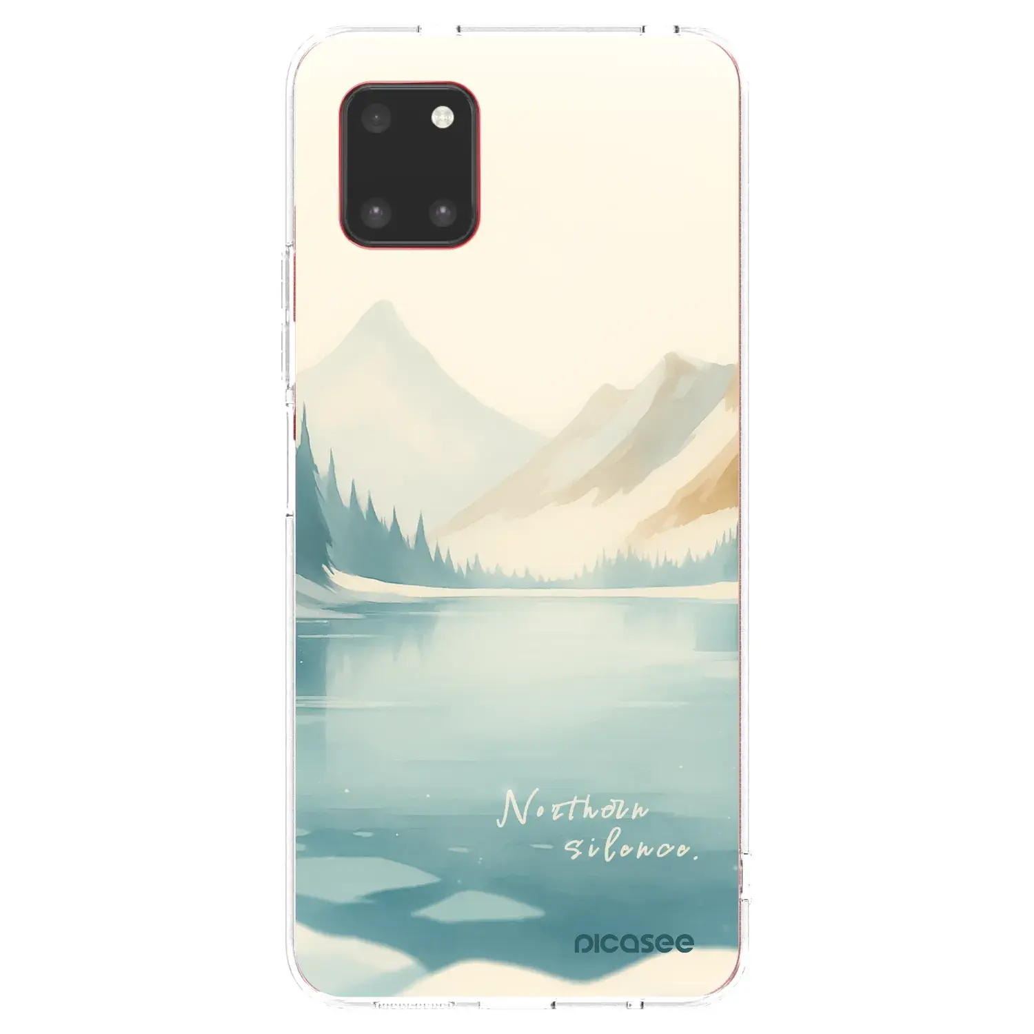 Silikonový průhledný obal pro Samsung Galaxy Note 10 Lite N770F - NOTHERN SILENCE