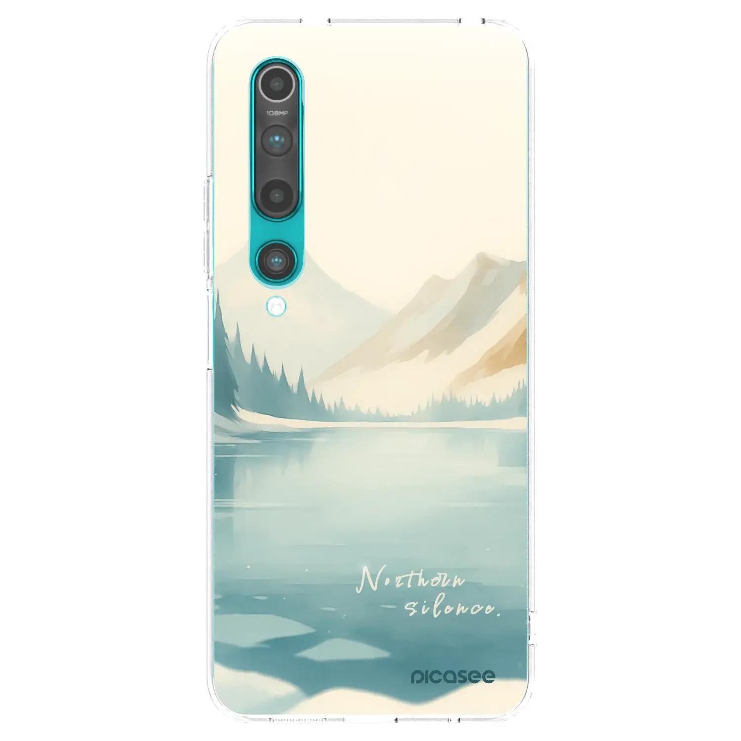 Silikonový průhledný obal pro Xiaomi Mi 10 - NOTHERN SILENCE