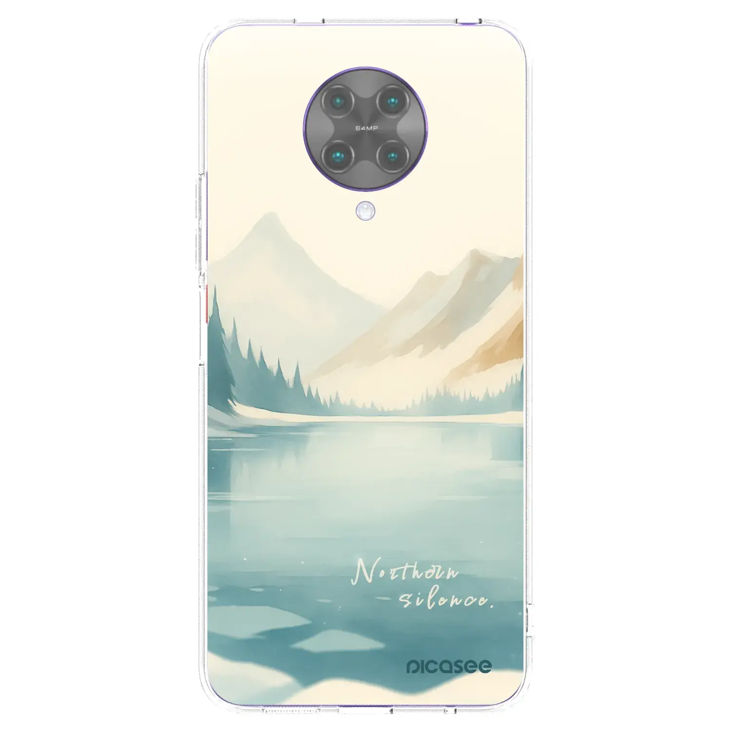 Silikonový průhledný obal pro Xiaomi Poco F2 Pro - NOTHERN SILENCE