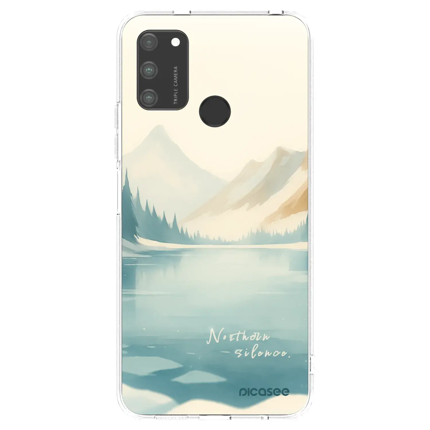 Silikonový průhledný obal pro Honor 9A - NOTHERN SILENCE