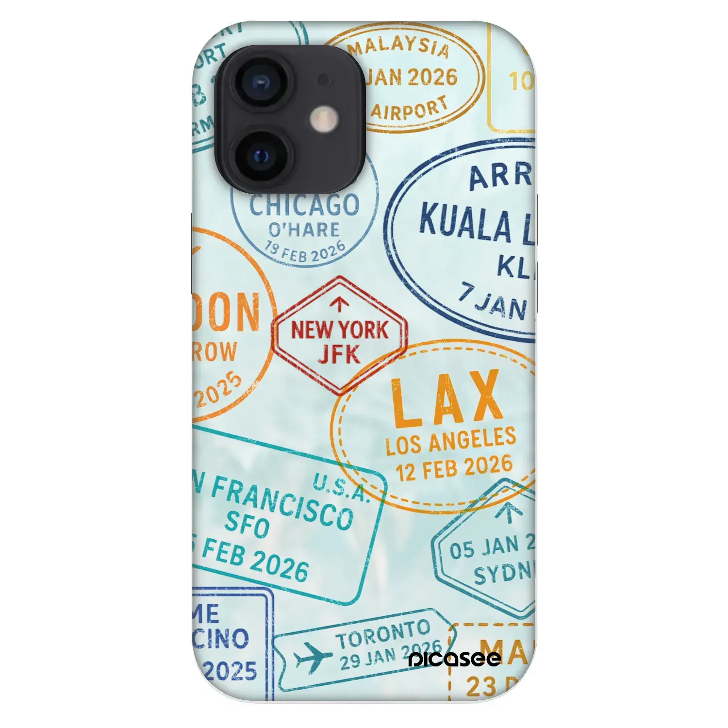 Fashion Case pro Apple iPhone 12 mini - PASSPORT EDITION