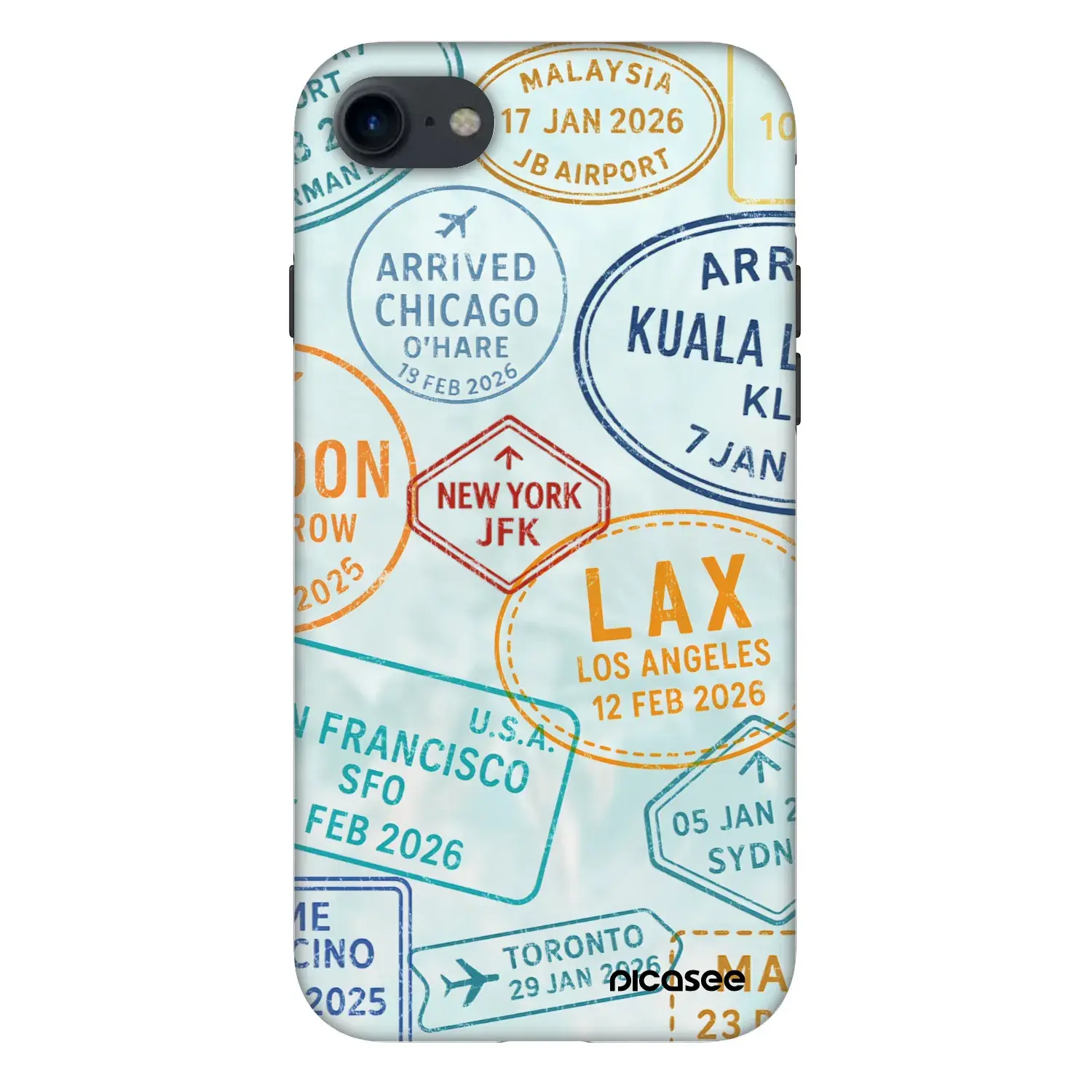 Fashion Case pro Apple iPhone SE 2022 - PASSPORT EDITION