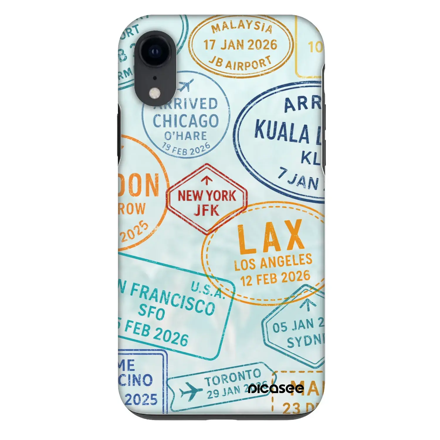 Fashion Case pro Apple iPhone XR - PASSPORT EDITION