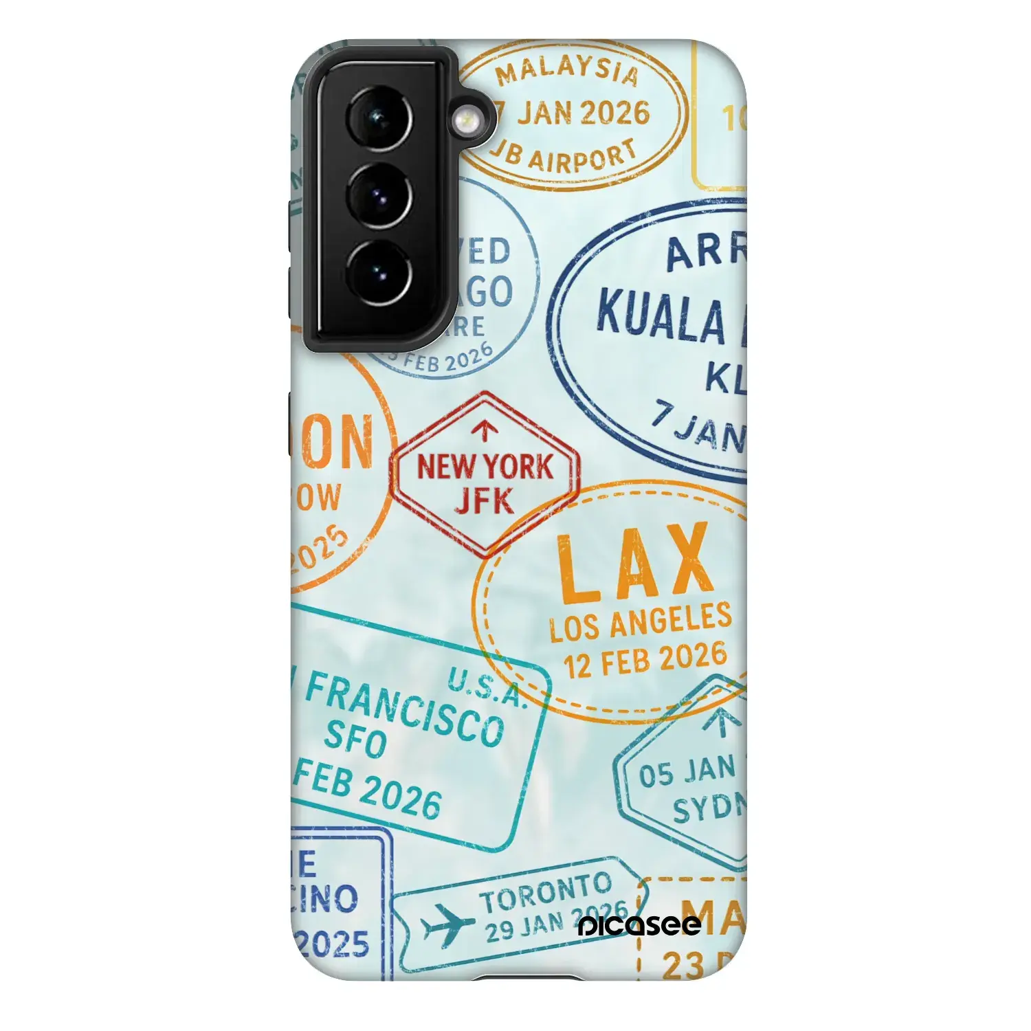 Fashion Case pro Samsung Galaxy S22 5G - PASSPORT EDITION