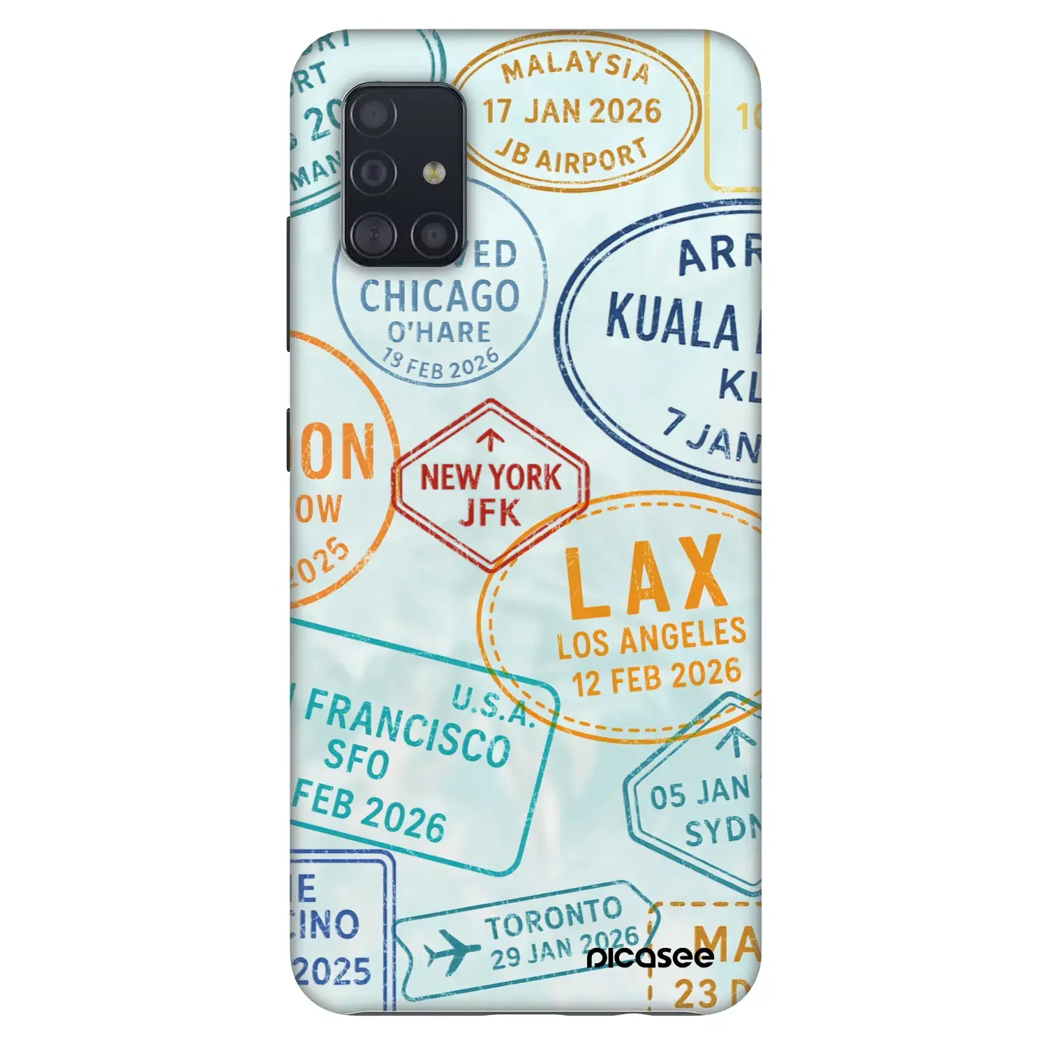 Fashion Case pro Samsung Galaxy A51 A515F - PASSPORT EDITION
