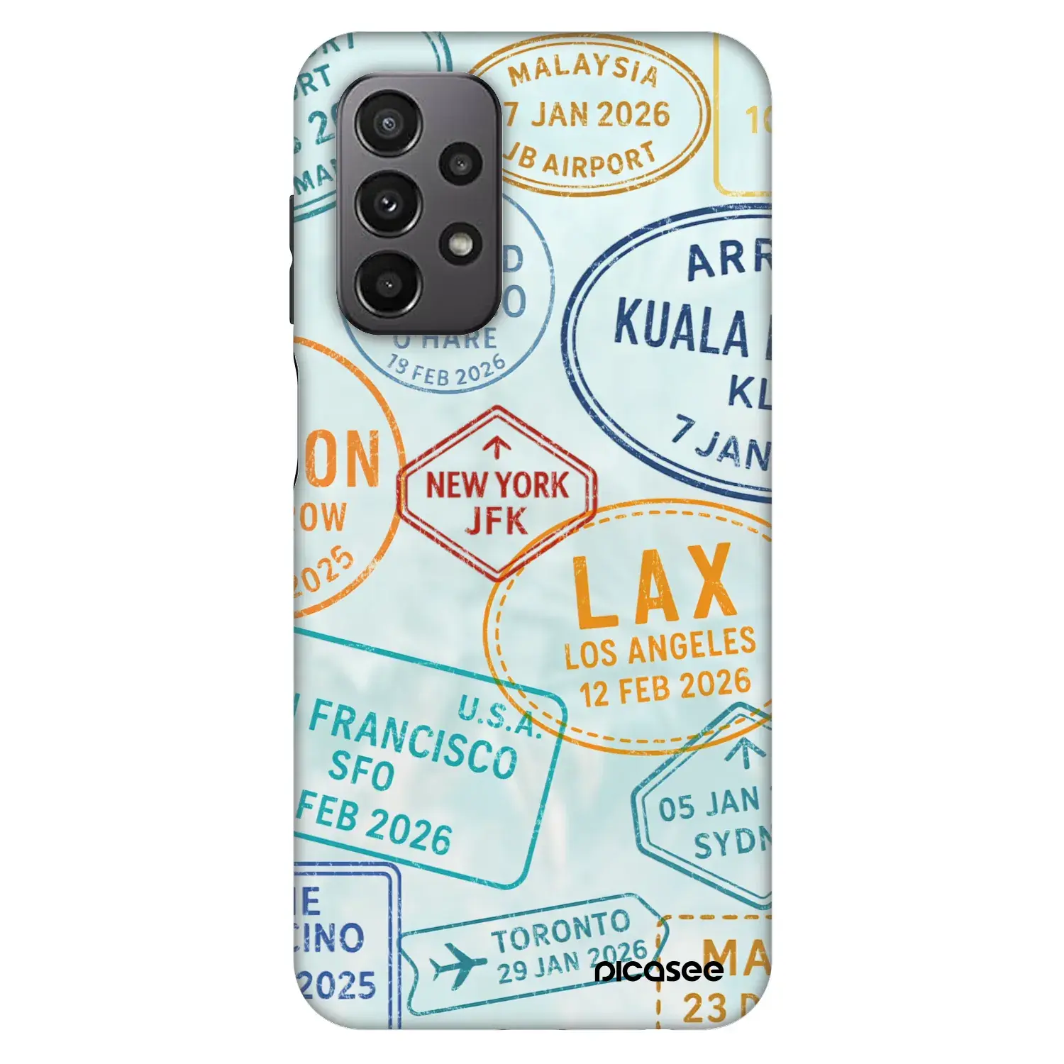 Fashion Case pro Samsung Galaxy A23 A236B 5G - PASSPORT EDITION