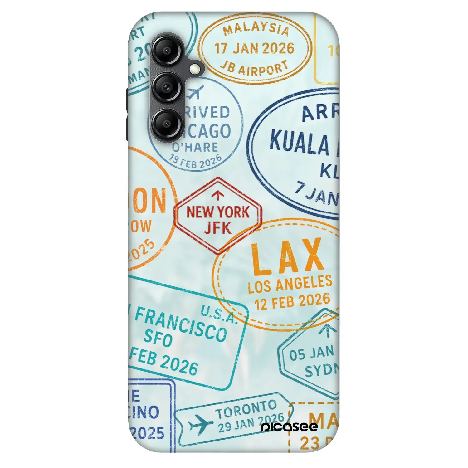 Fashion Case pro Samsung Galaxy A16 5G - PASSPORT EDITION