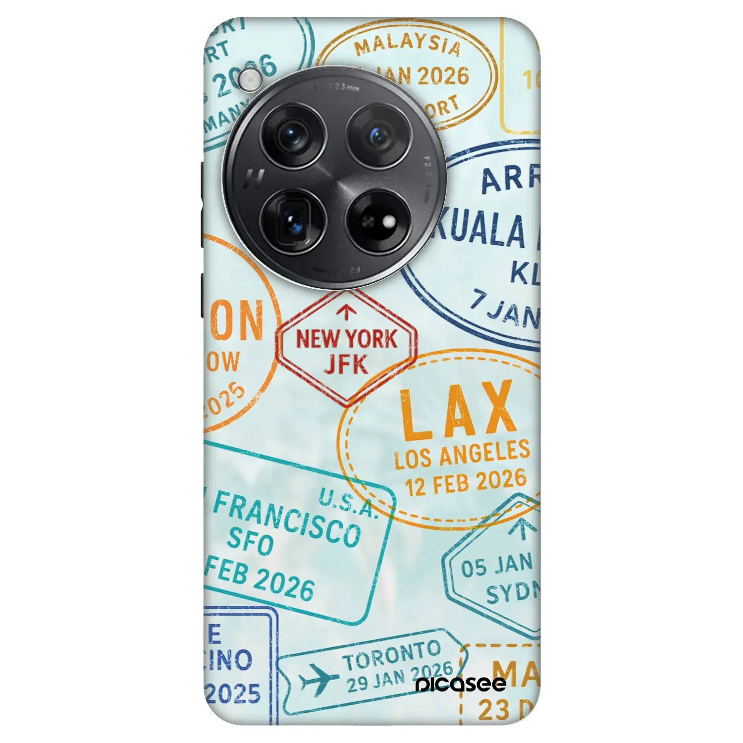 Fashion Case pro OnePlus 12 5G - PASSPORT EDITION