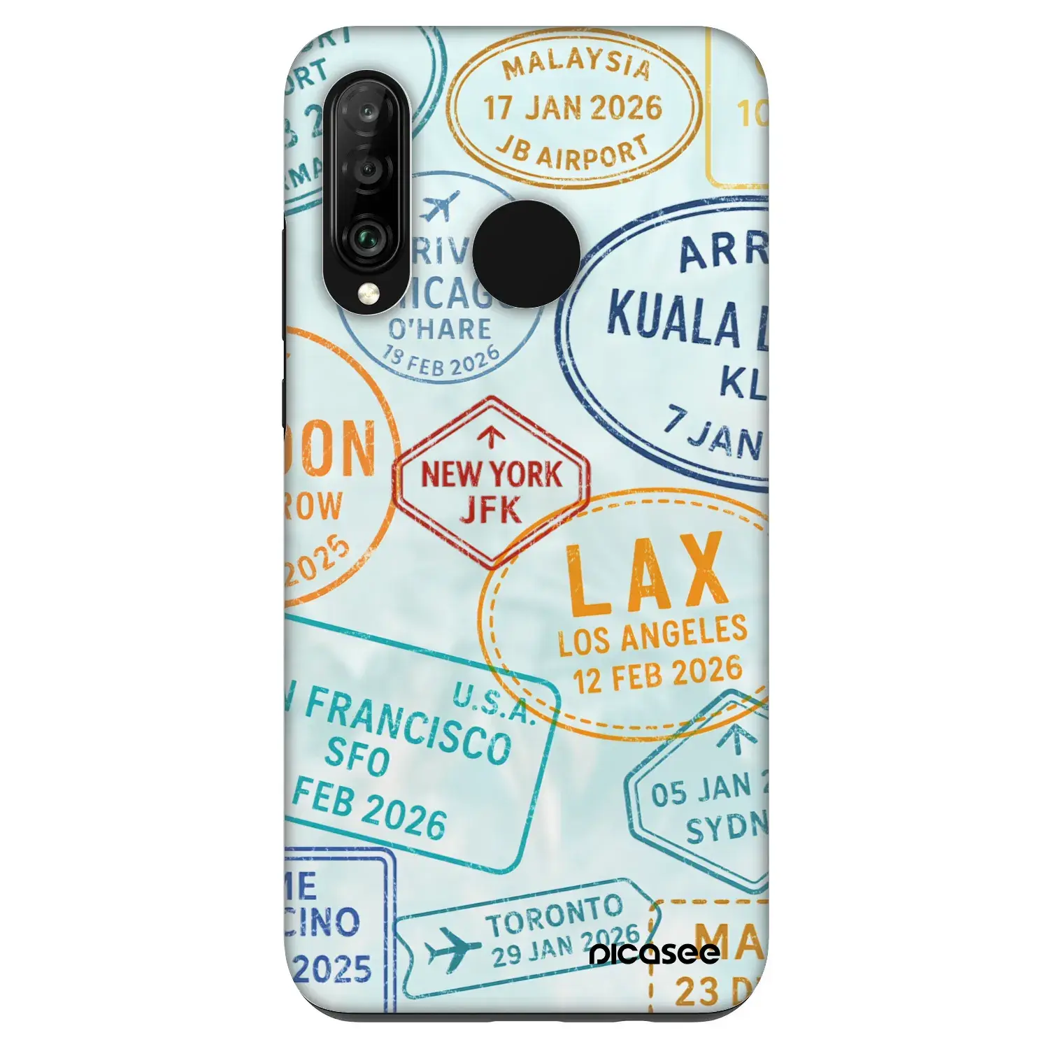 Fashion Case pro Huawei P30 Lite - PASSPORT EDITION