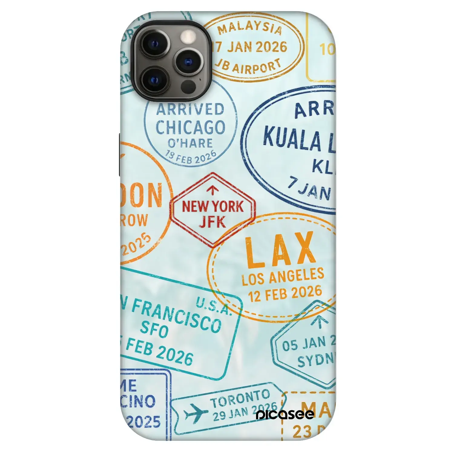 Fashion Case MagSafe Apple iPhone 12 Pro Max - PASSPORT EDITION