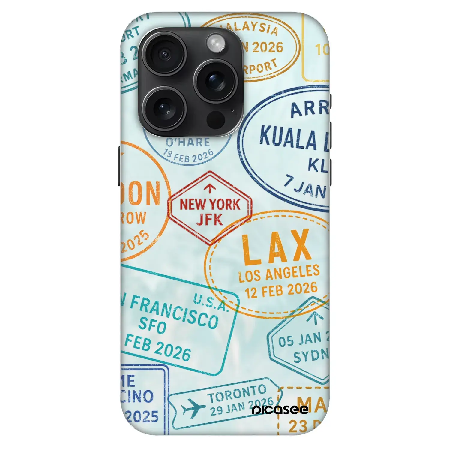 Fashion Case MagSafe Apple iPhone 15 Pro - PASSPORT EDITION