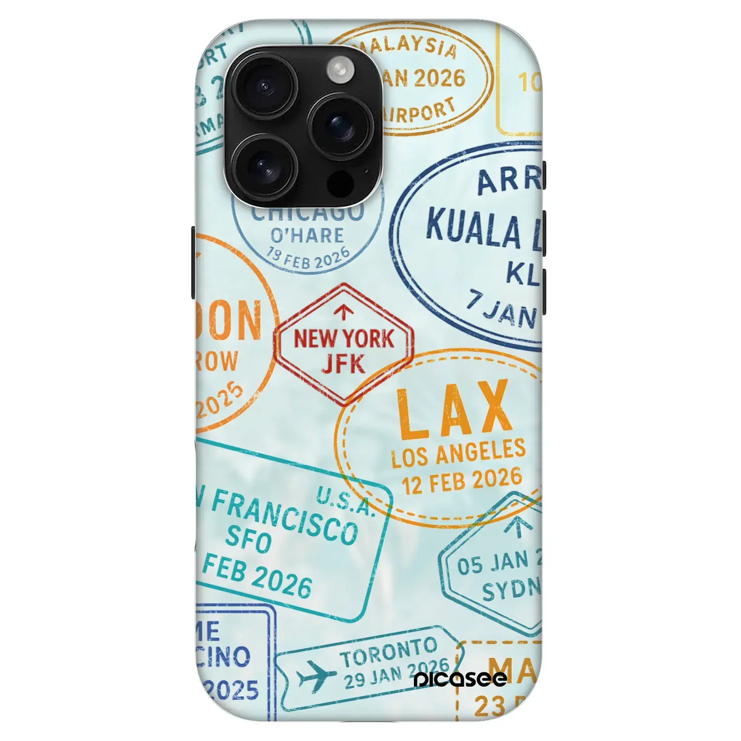 Fashion Case MagSafe Apple iPhone 16 Pro Max - PASSPORT EDITION