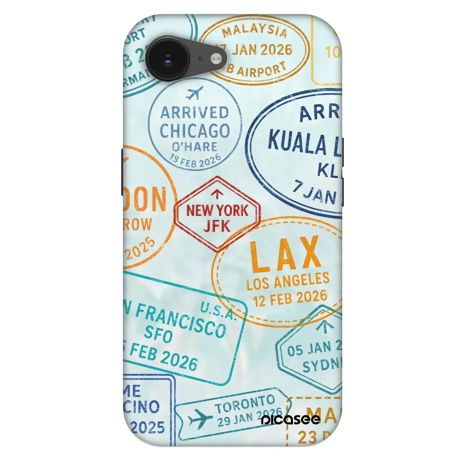 Fashion Case MagSafe Apple iPhone 16e - PASSPORT EDITION
