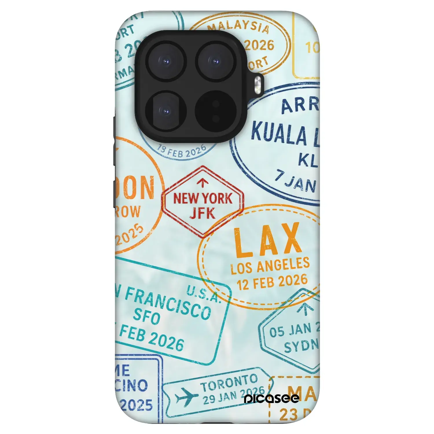 Fashion Case pro Xiaomi 15T Pro - PASSPORT EDITION
