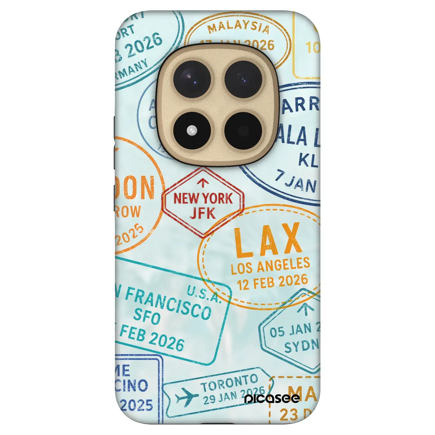 Fashion Case pro Xiaomi Redmi Note 15 Pro+ - PASSPORT EDITION