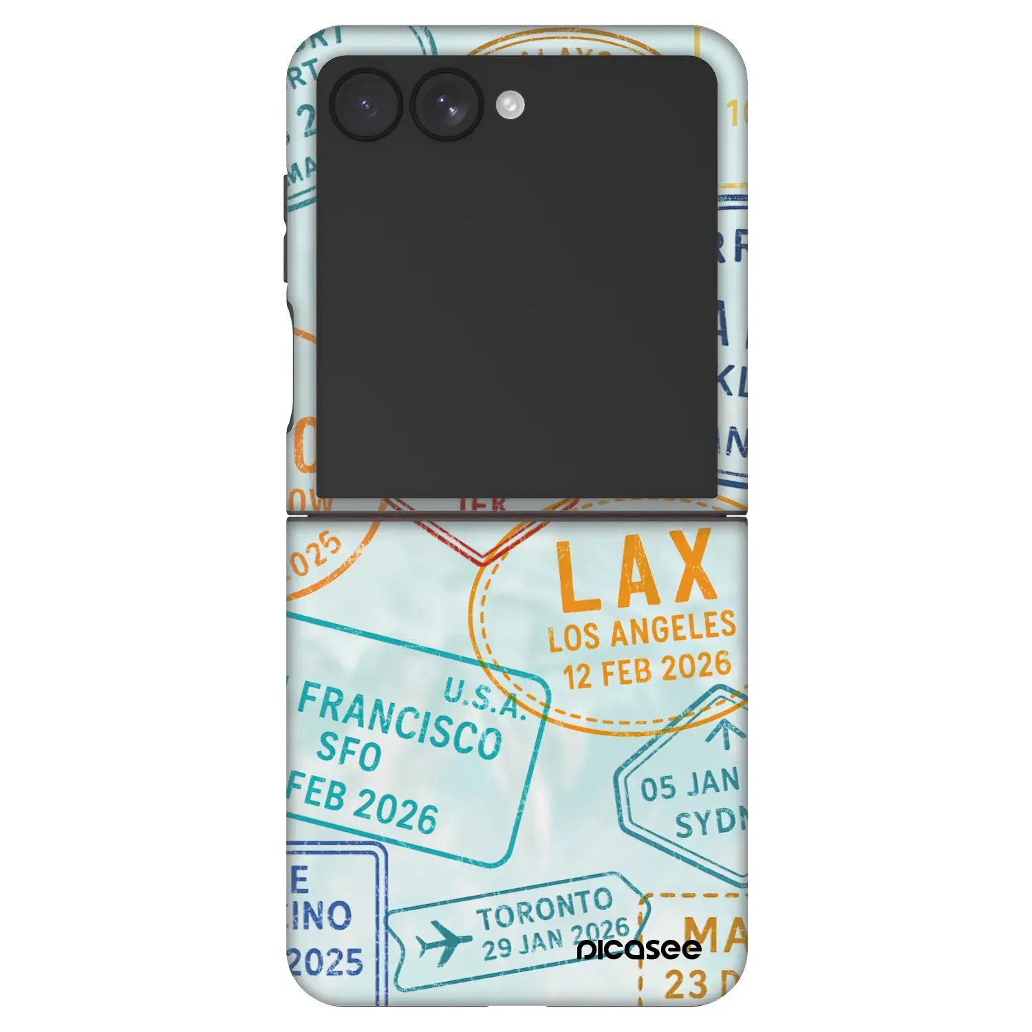 Fashion Case pro Samsung Galaxy Z Flip7 5G - PASSPORT EDITION