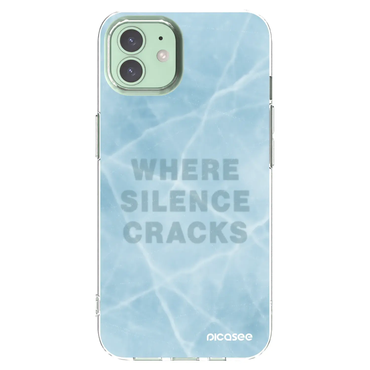 Silikonový průhledný obal pro Apple iPhone 12 Pro - SILENCE