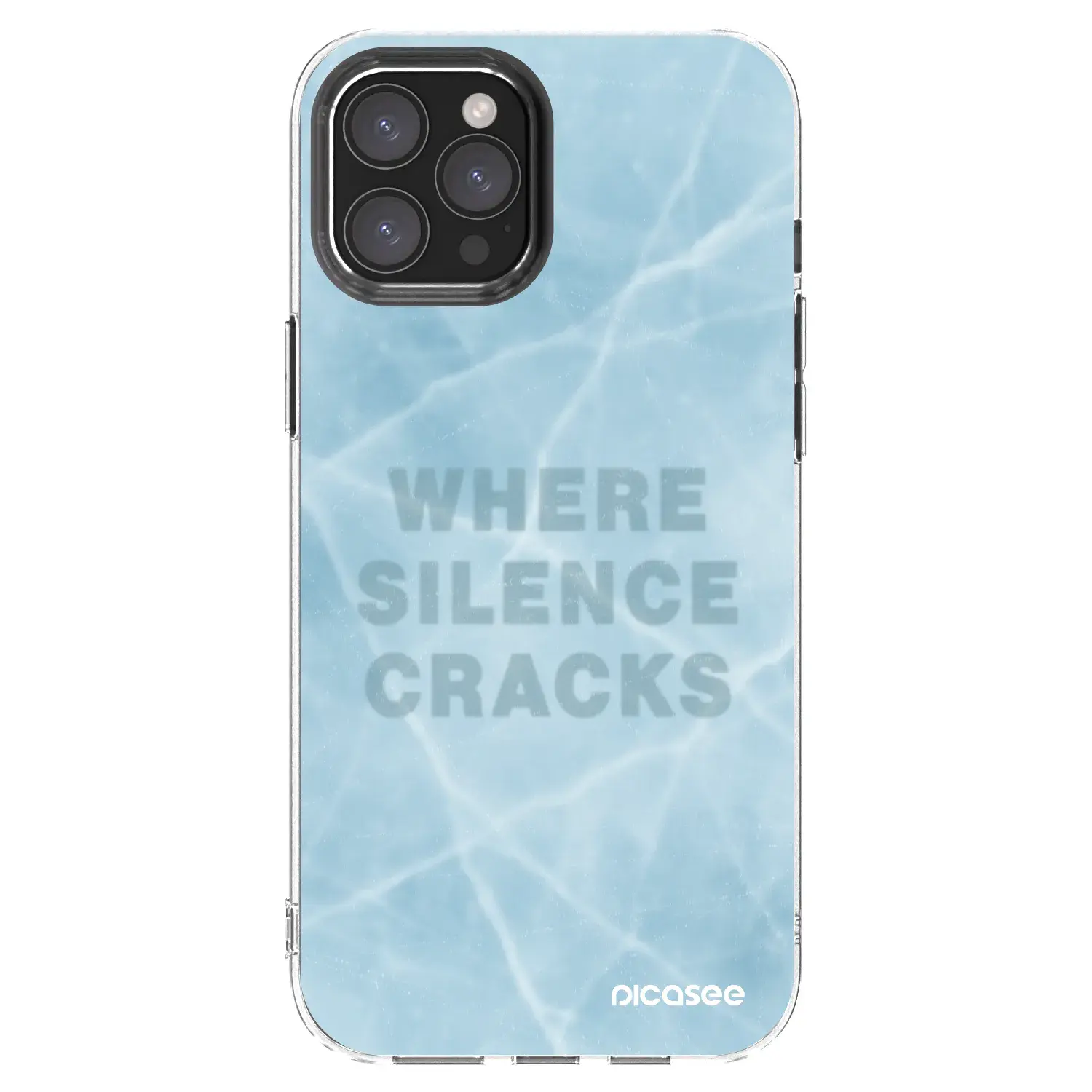Silikonový průhledný obal pro Apple iPhone 12 Pro Max - SILENCE
