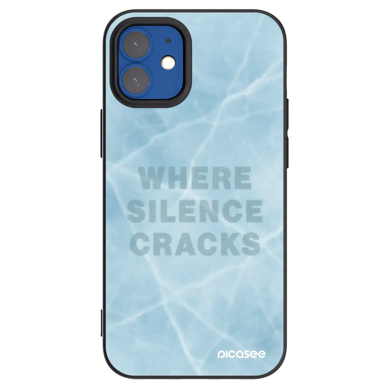 Silikonový černý obal pro Apple iPhone 12 mini - SILENCE