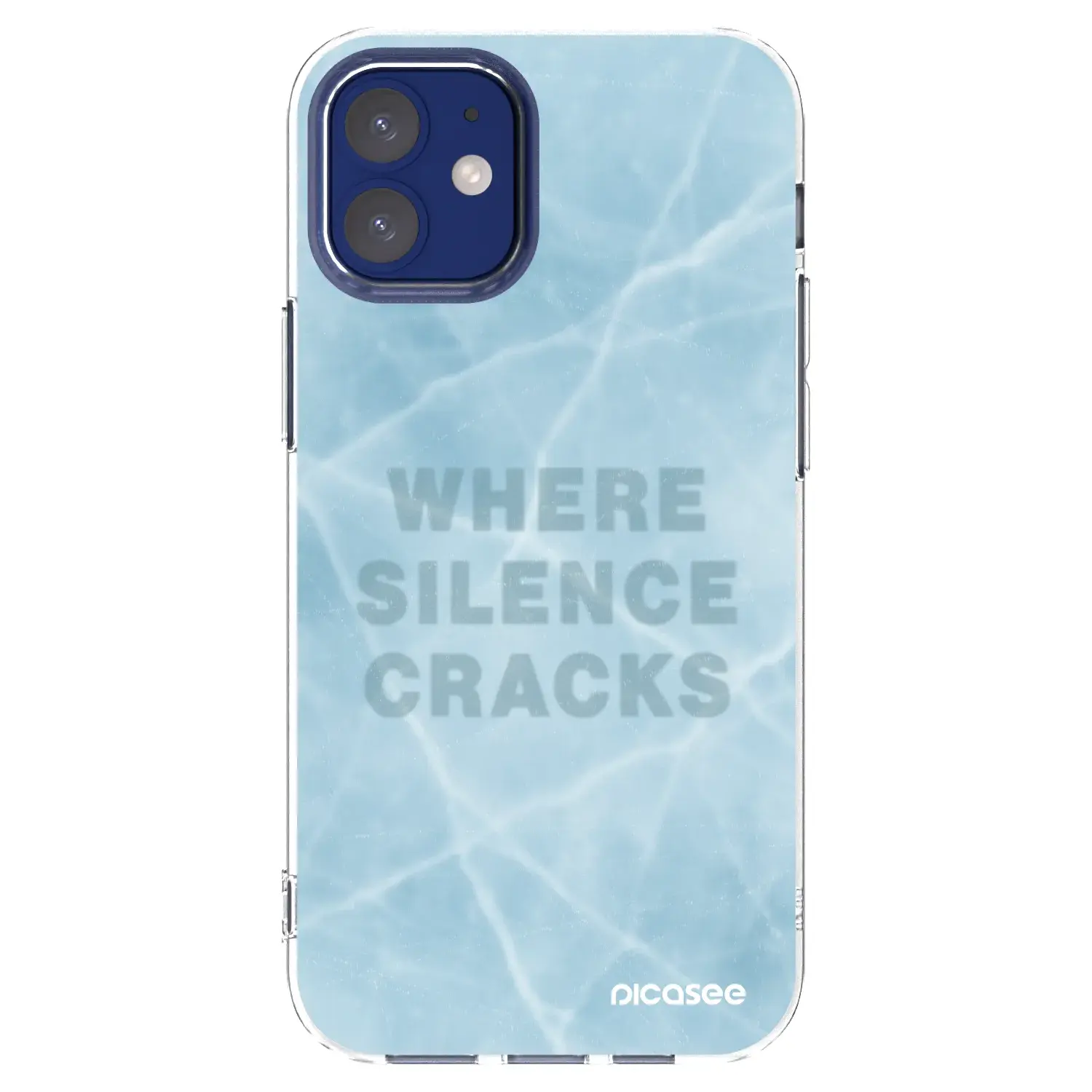 Silikonový průhledný obal pro Apple iPhone 12 mini - SILENCE