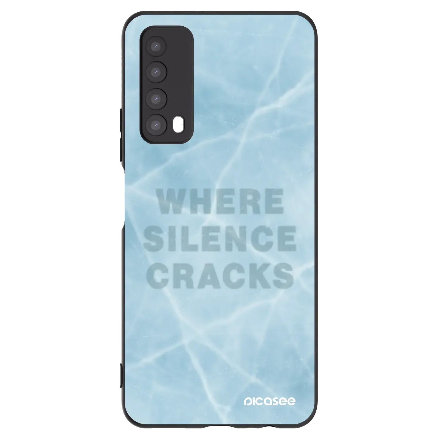 Silikonový černý obal pro Huawei P Smart 2021 - SILENCE
