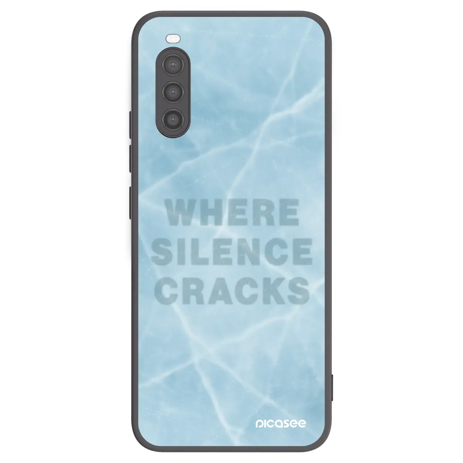 Silikonový černý obal pro Sony Xperia 10 II - SILENCE