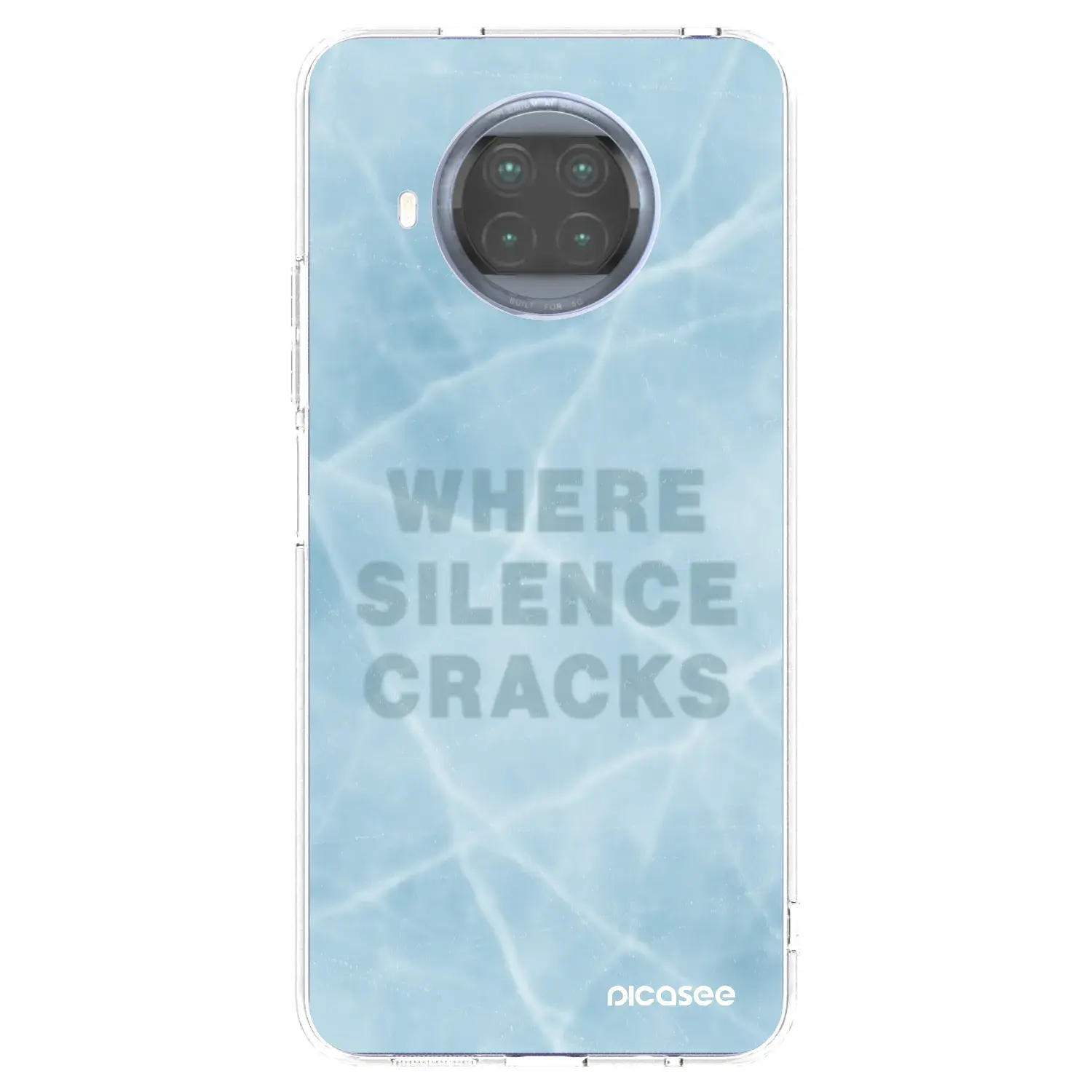 Silikonový průhledný obal pro Xiaomi Mi 10T Lite - SILENCE