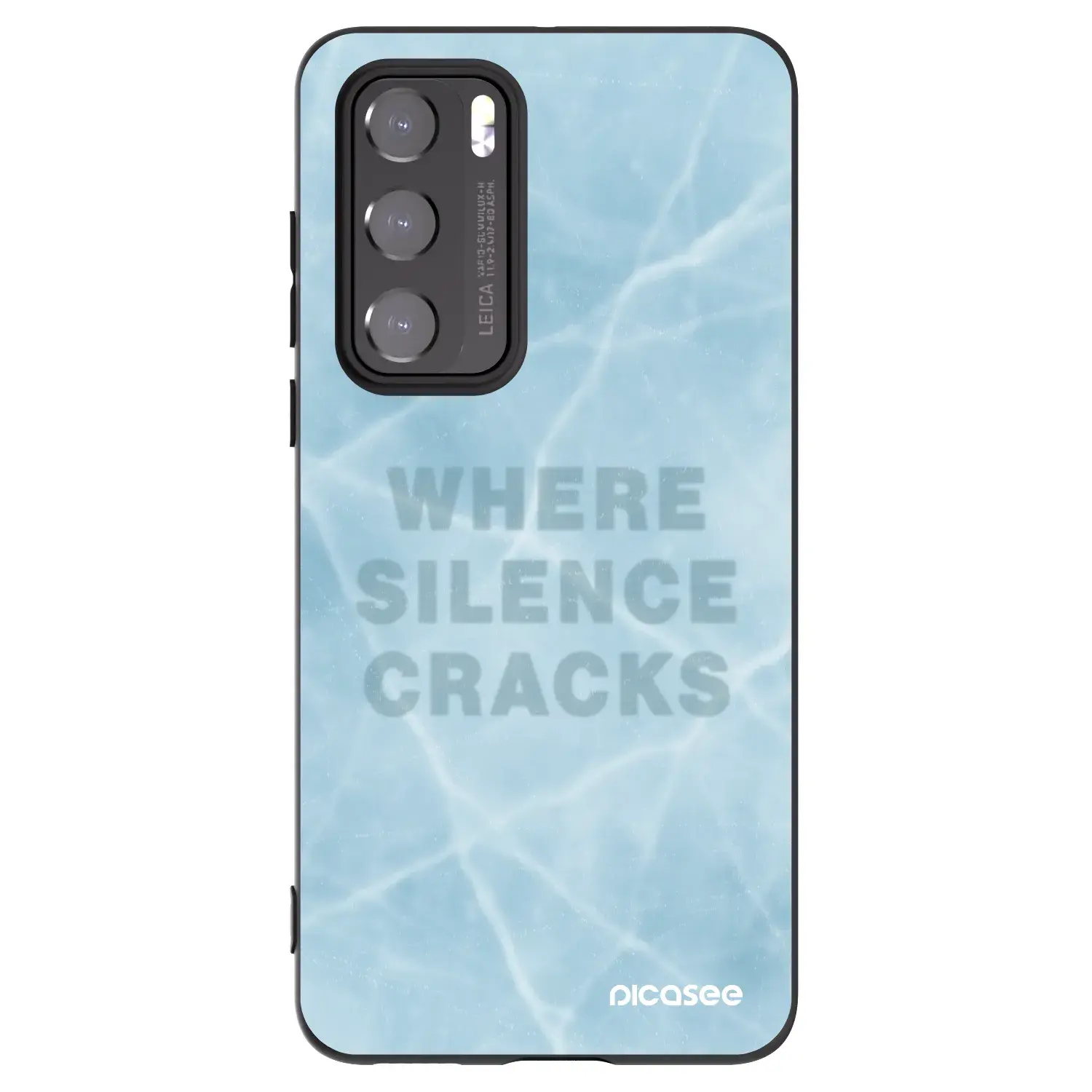 Silikonový černý obal pro Huawei P40 - SILENCE
