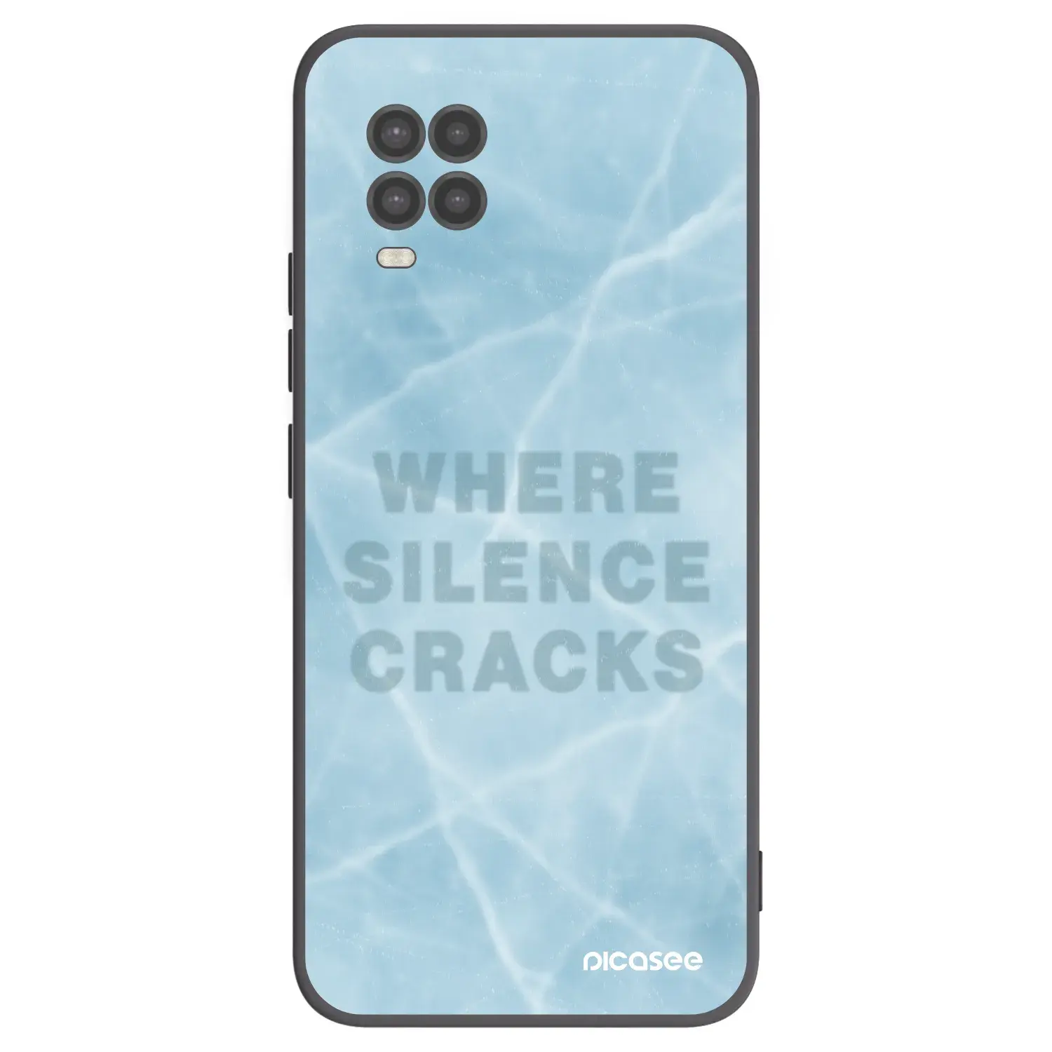 Silikonový černý obal pro Xiaomi Mi 10 Lite - SILENCE