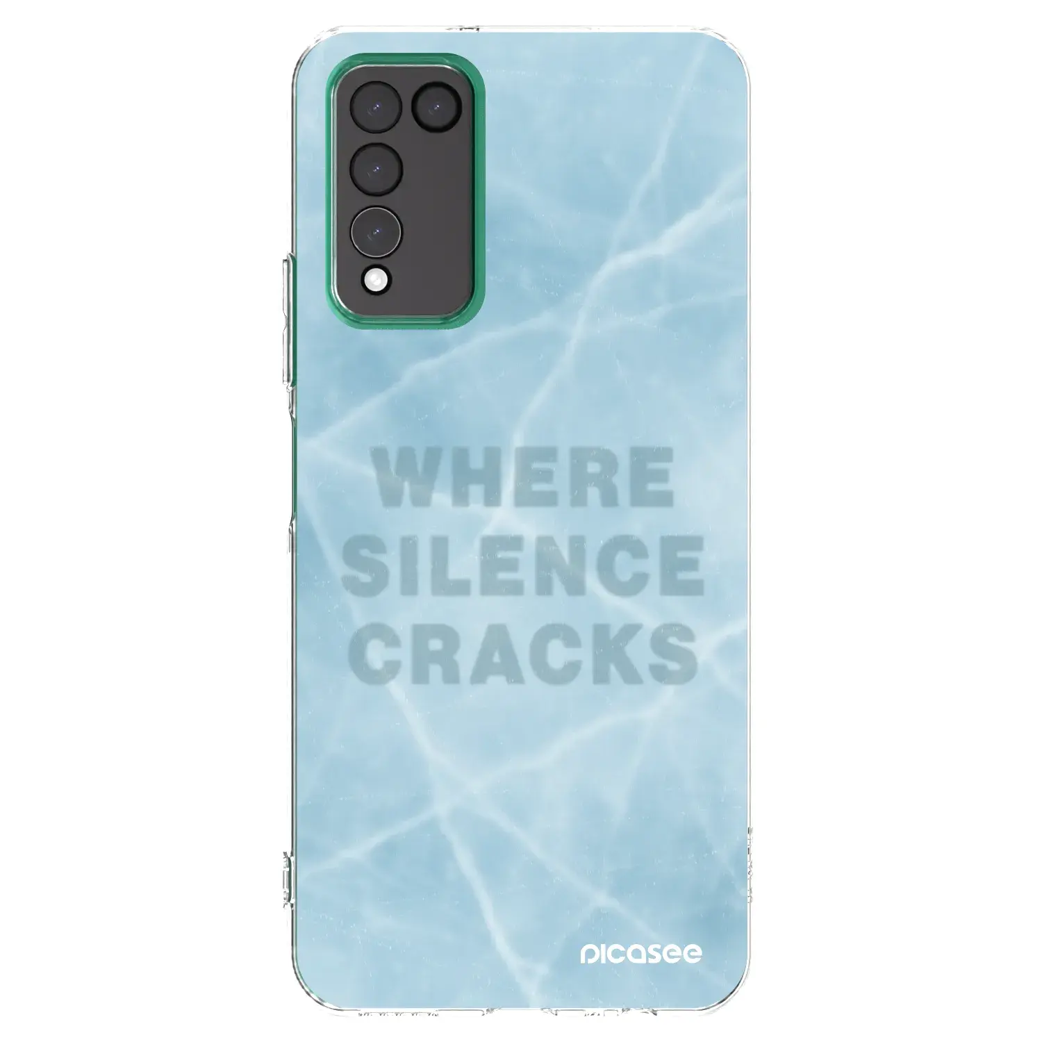 Silikonový průhledný obal pro Honor 10X Lite - SILENCE