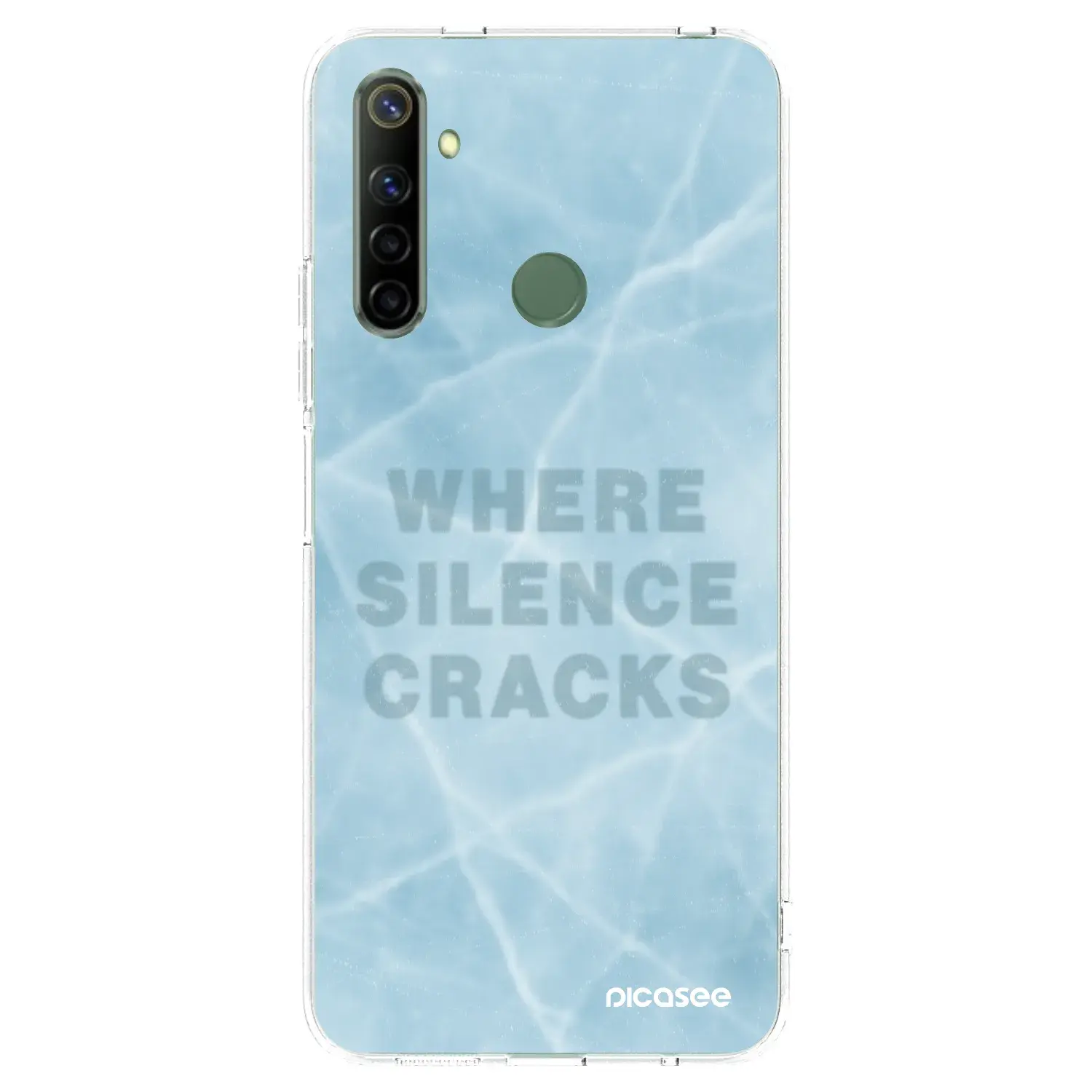 Silikonový průhledný obal pro Realme 6i - SILENCE