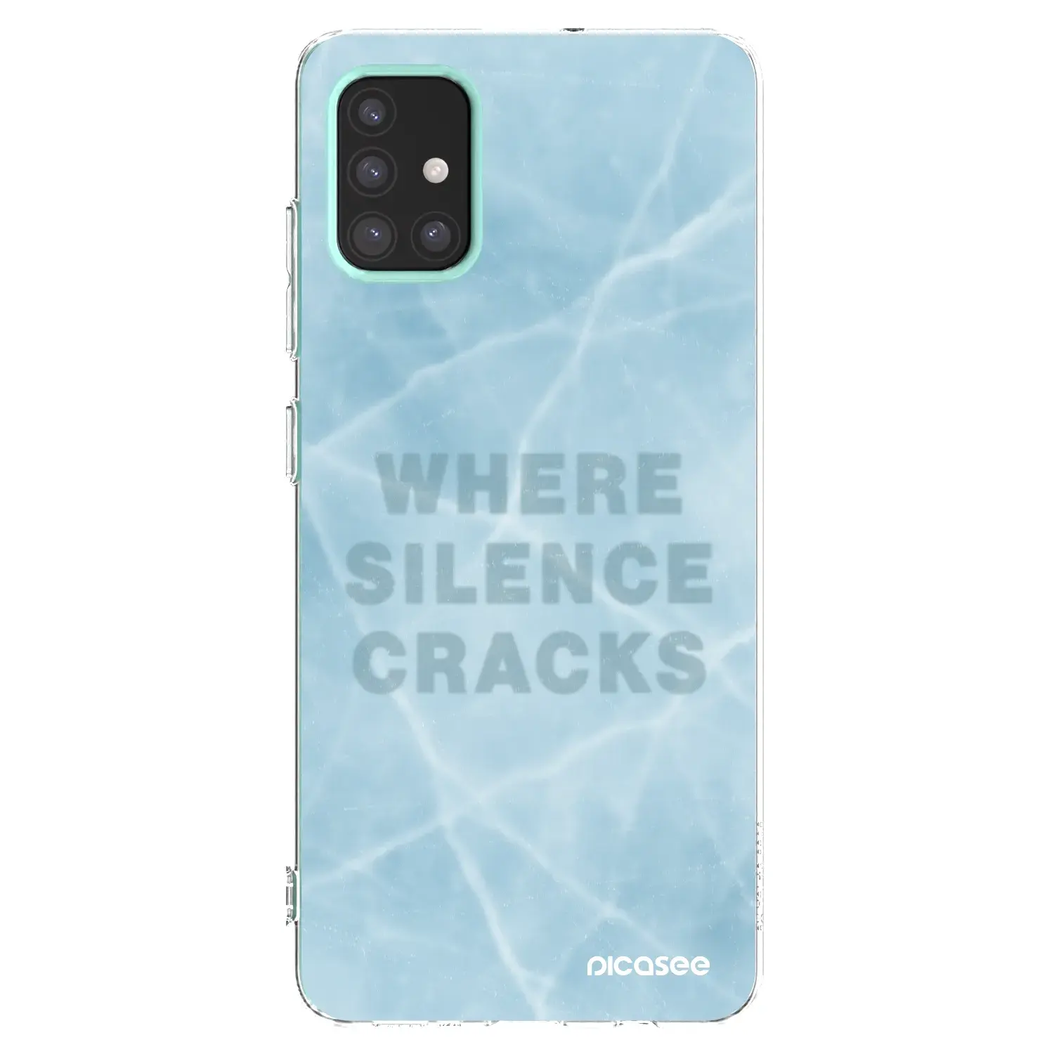 Silikonový průhledný obal pro Samsung Galaxy M31s - SILENCE