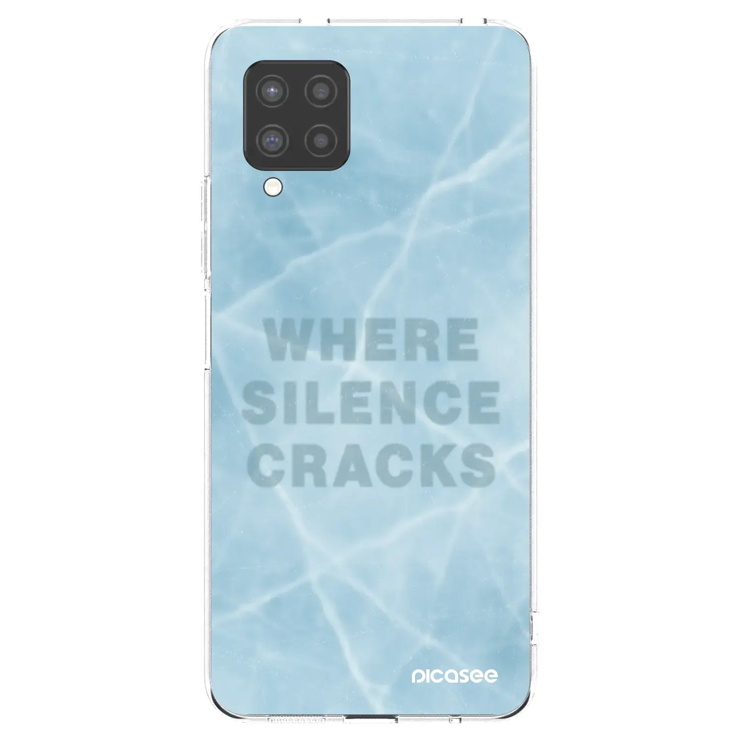Silikonový průhledný obal pro Samsung Galaxy A42 A426B - SILENCE