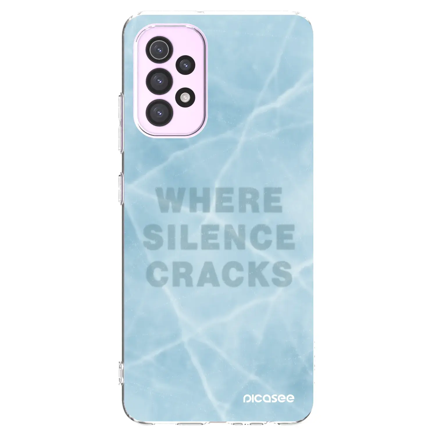Silikonový průhledný obal pro Samsung Galaxy A32 5G A326B - SILENCE