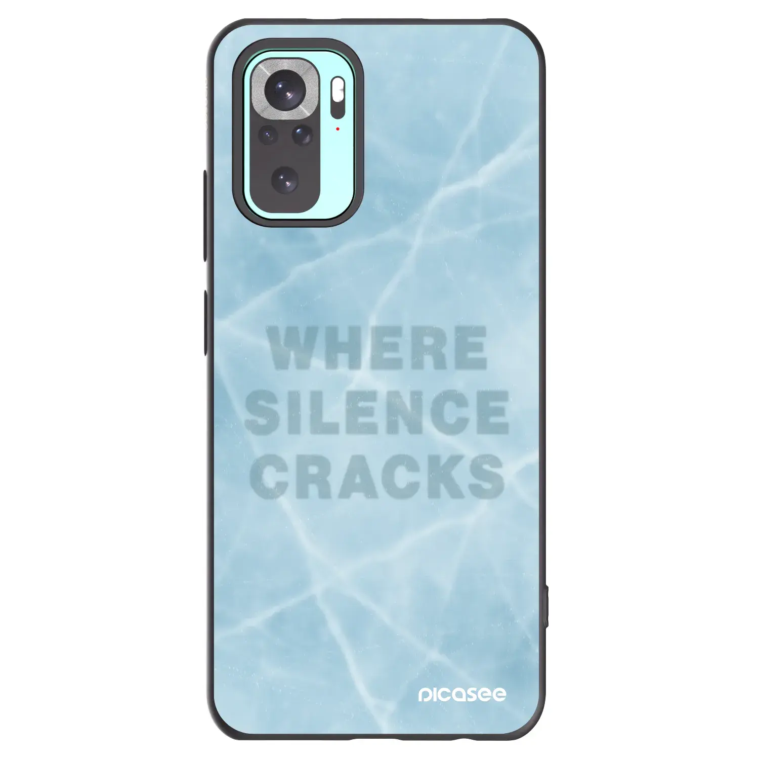 Silikonový černý obal pro Xiaomi Redmi Note 10 Pro - SILENCE
