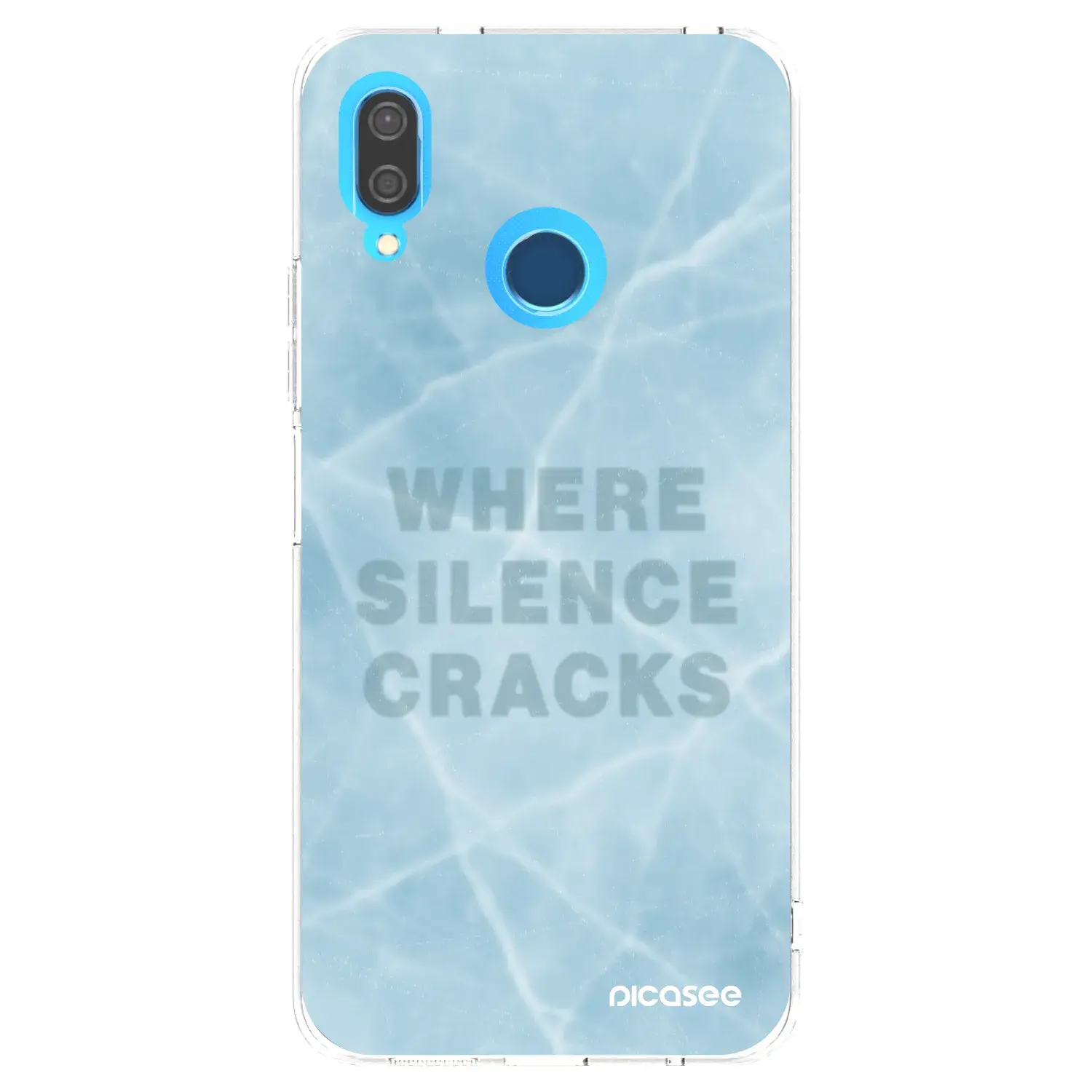 Silikonový průhledný obal pro Huawei P20 Lite - SILENCE