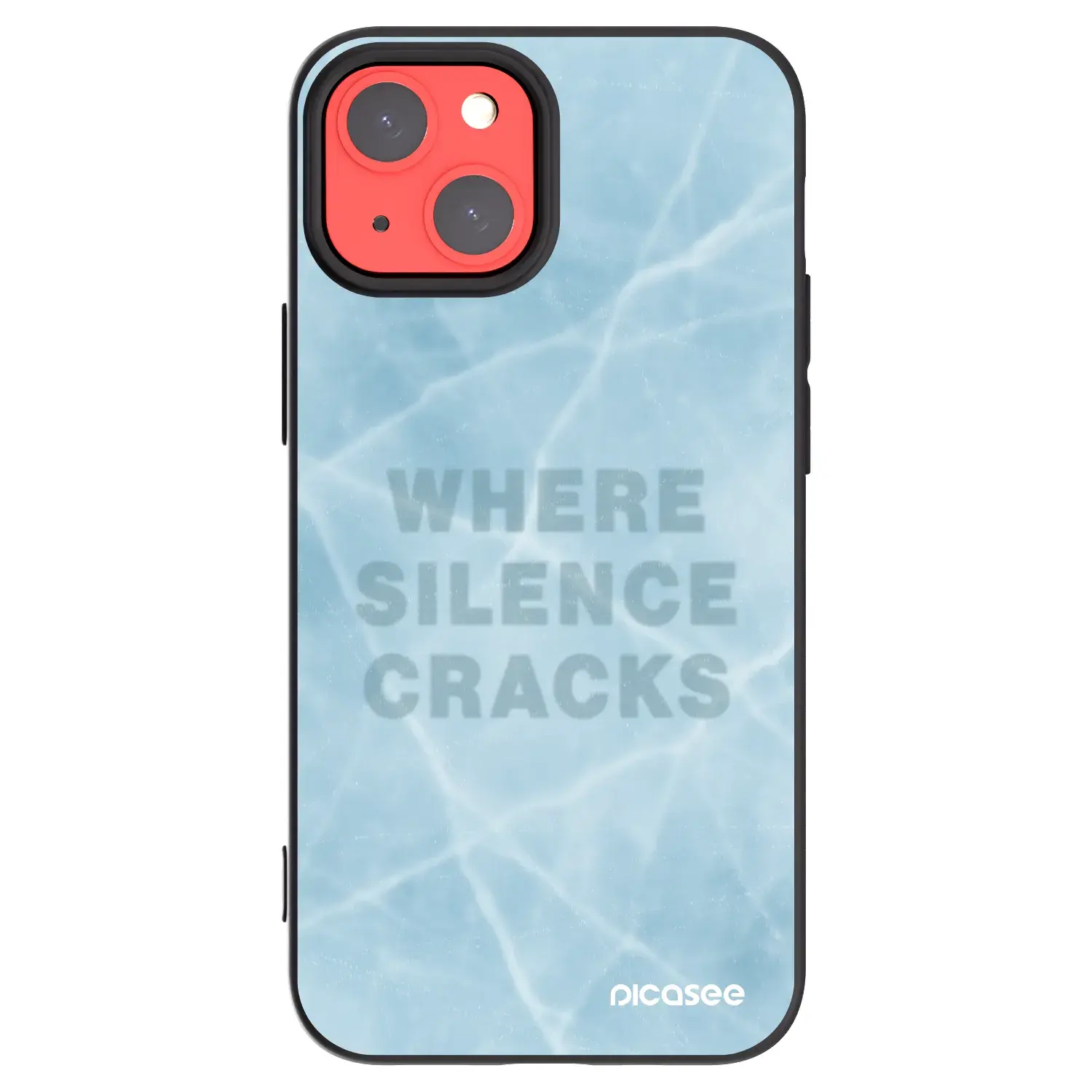 Silikonový černý obal pro Apple iPhone 13 mini - SILENCE