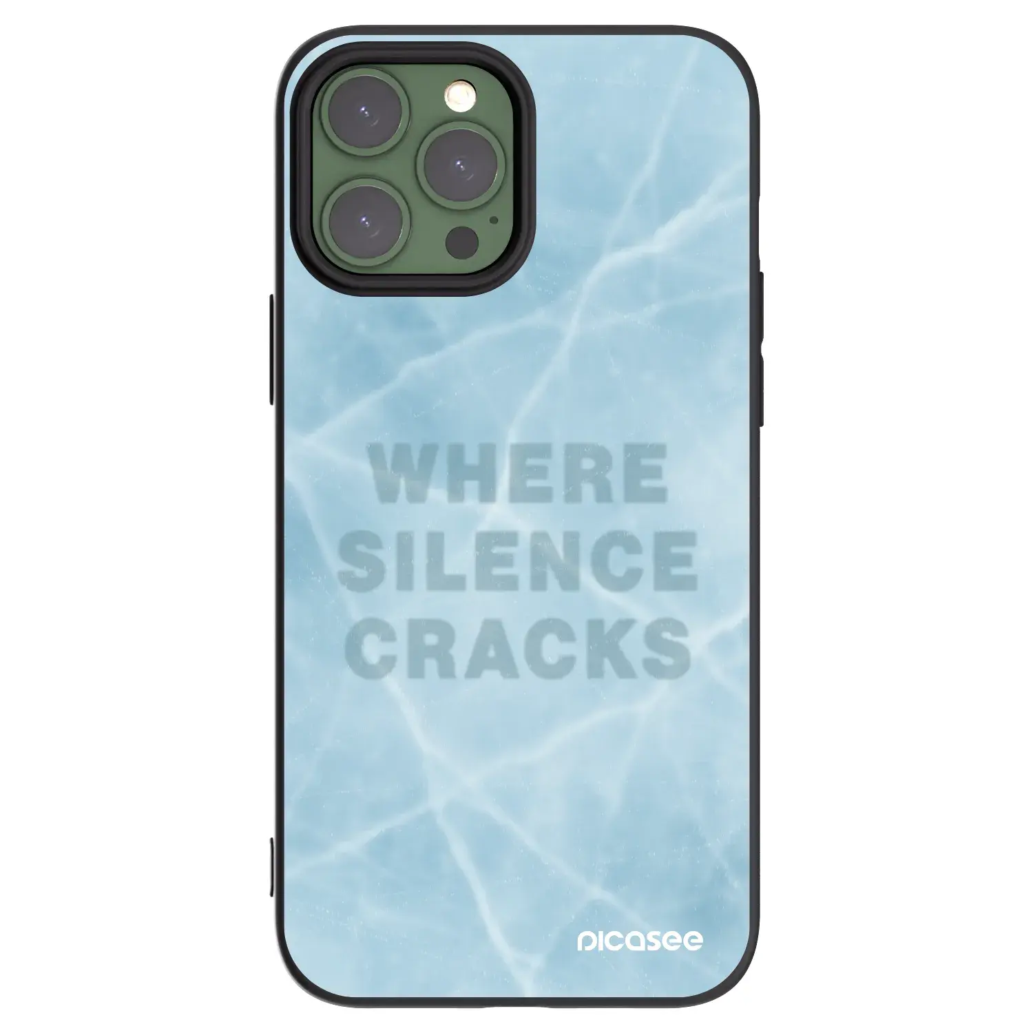 Silikonový černý obal pro Apple iPhone 13 Pro Max - SILENCE