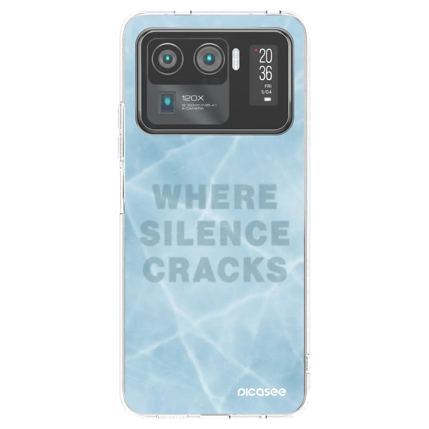 Silikonový průhledný obal pro Xiaomi Mi 11 Ultra - SILENCE
