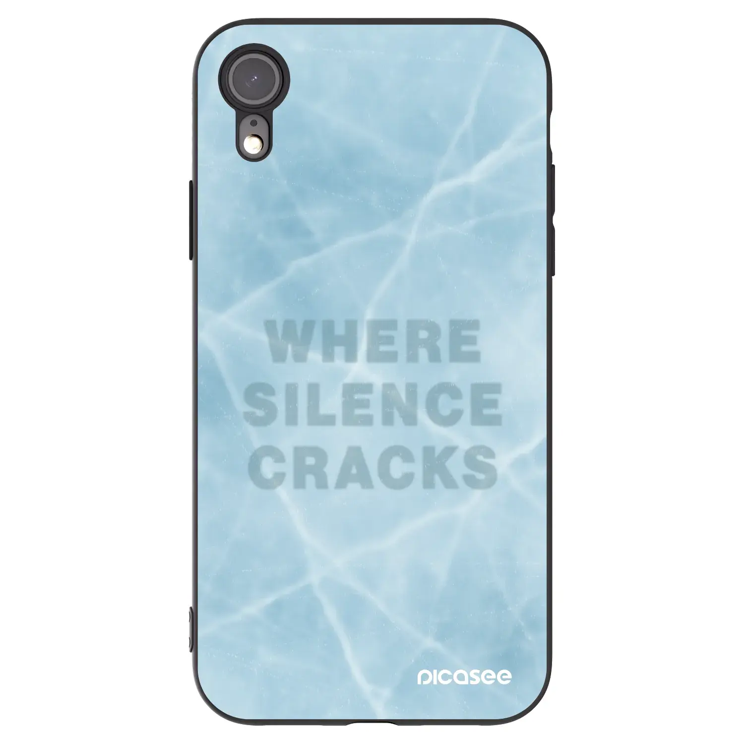 Silikonový černý obal pro Apple iPhone XR - SILENCE