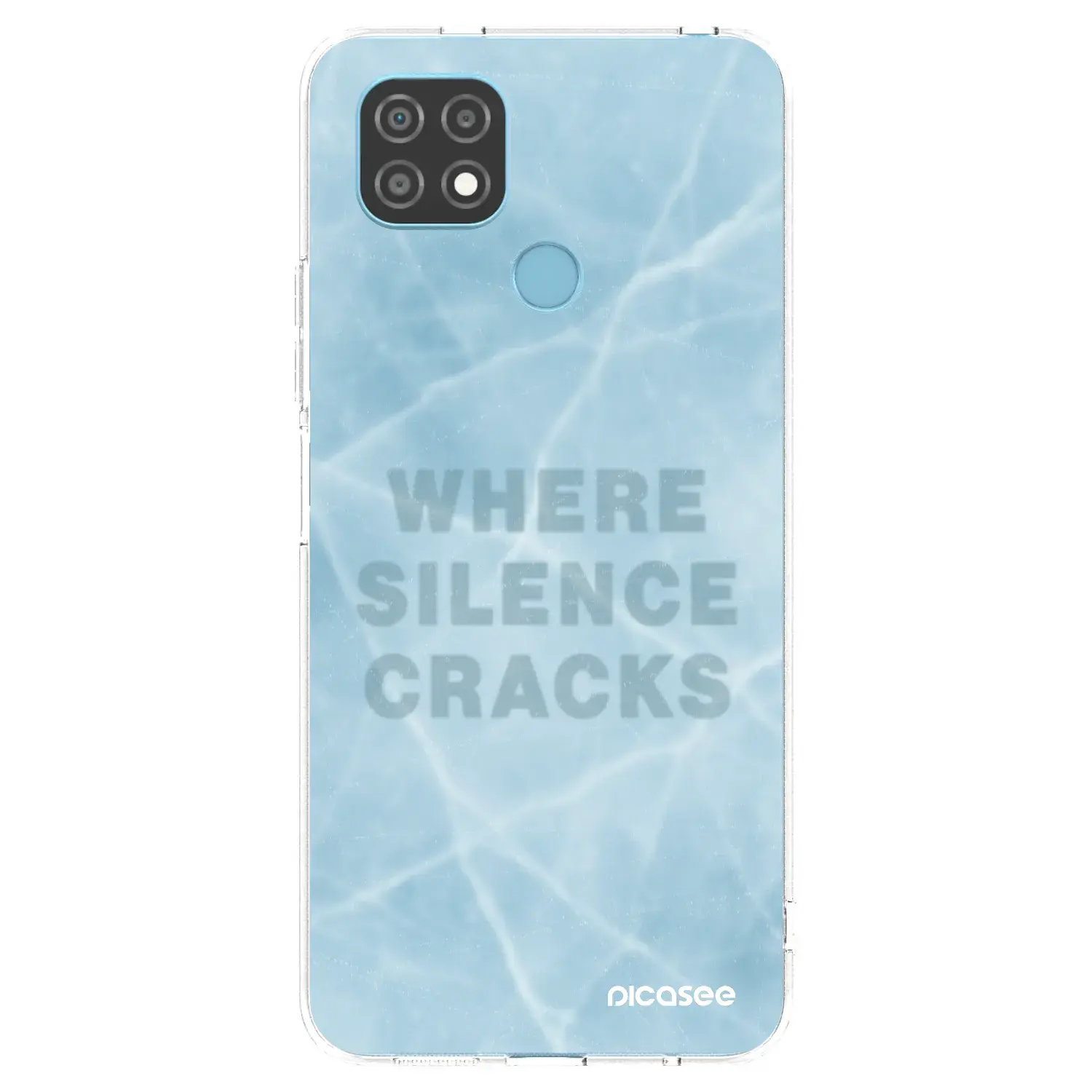 Silikonový průhledný obal pro Realme C21 - SILENCE