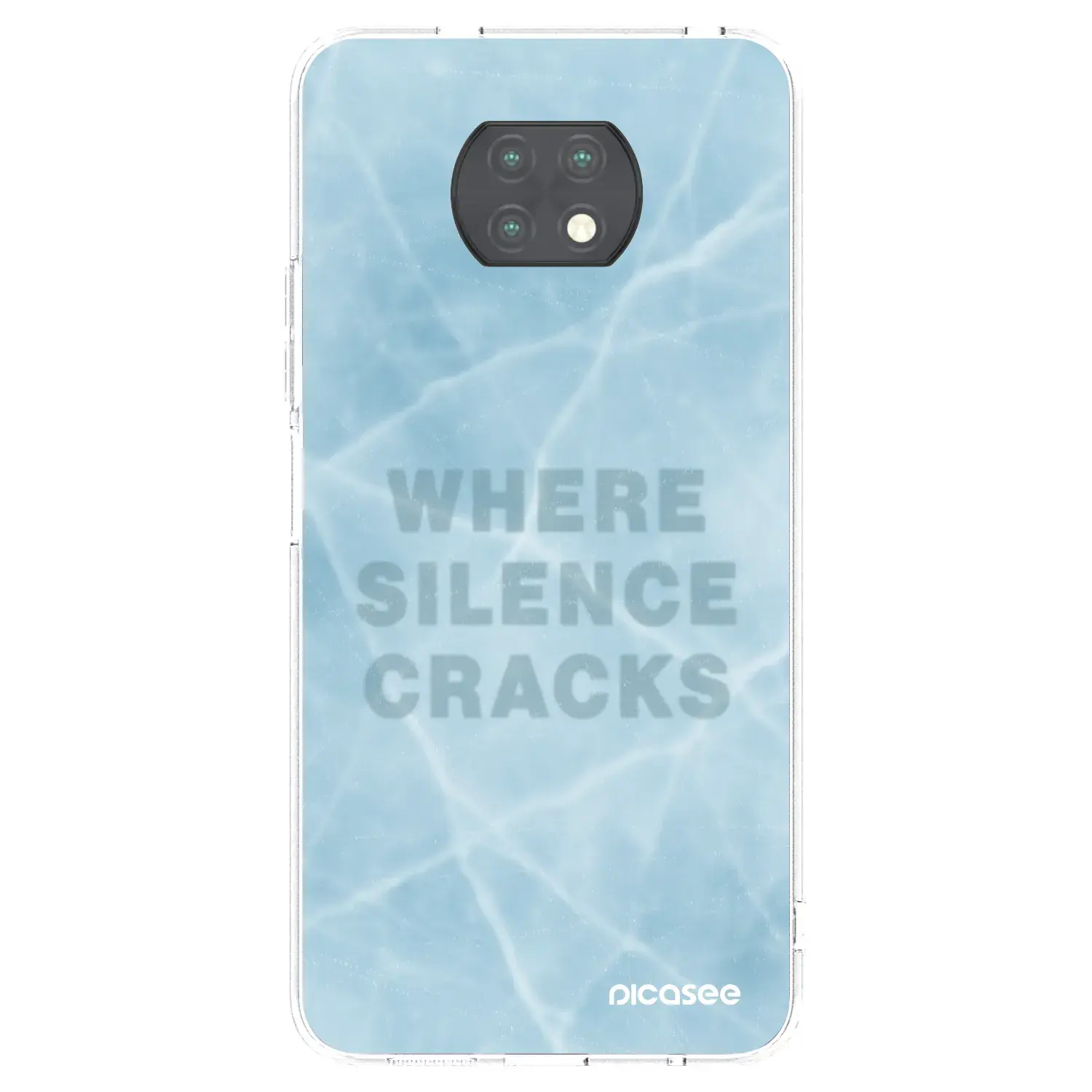 Silikonový průhledný obal pro Xiaomi Redmi Note 9T - SILENCE