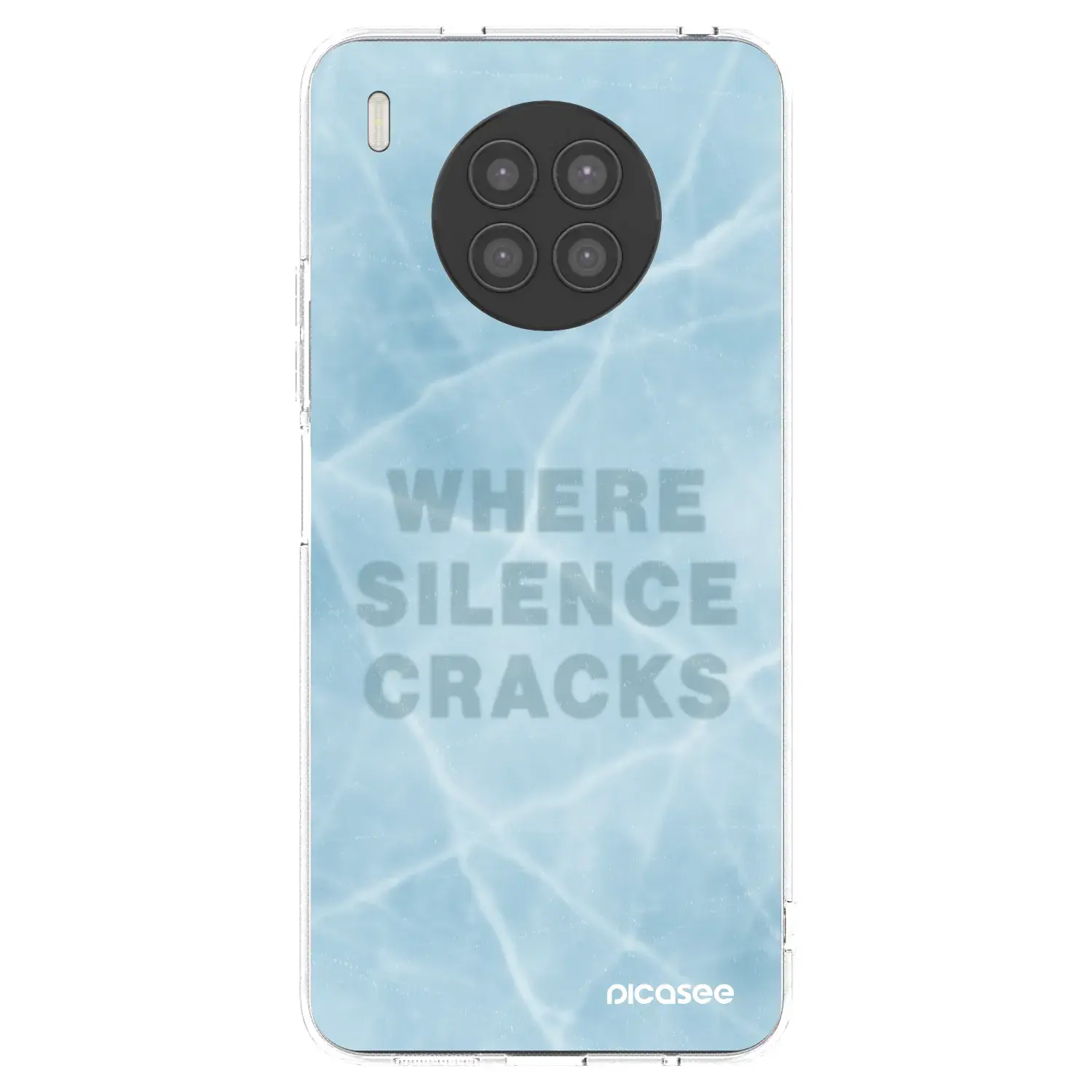 Silikonový průhledný obal pro Huawei Nova 8i - SILENCE
