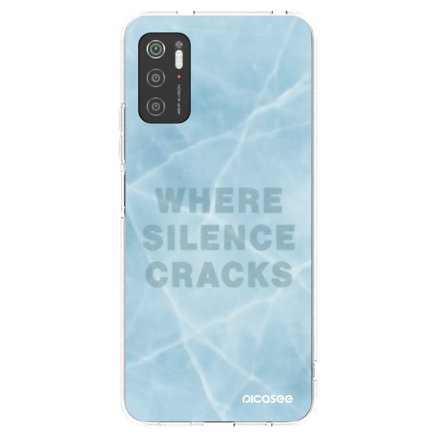 Silikonový průhledný obal pro Xiaomi Poco M3 Pro 5G - SILENCE