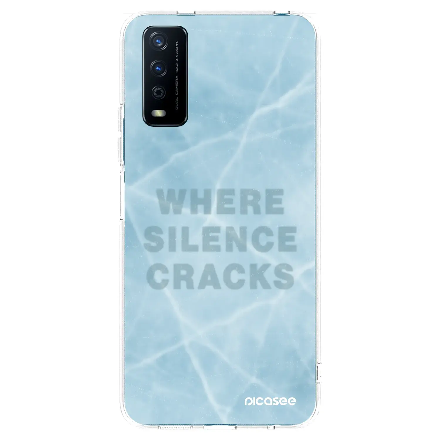 Silikonový průhledný obal pro Vivo Y11s - SILENCE
